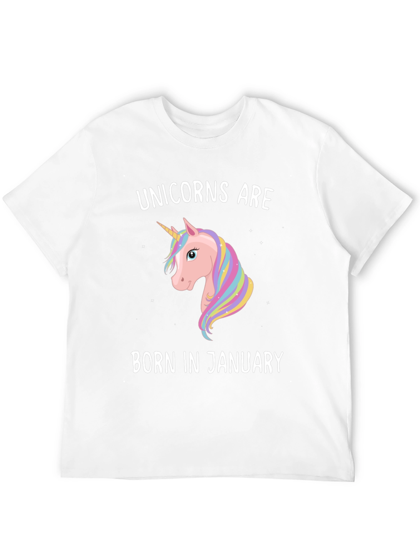 Unicorns Born in January T-Shirt
