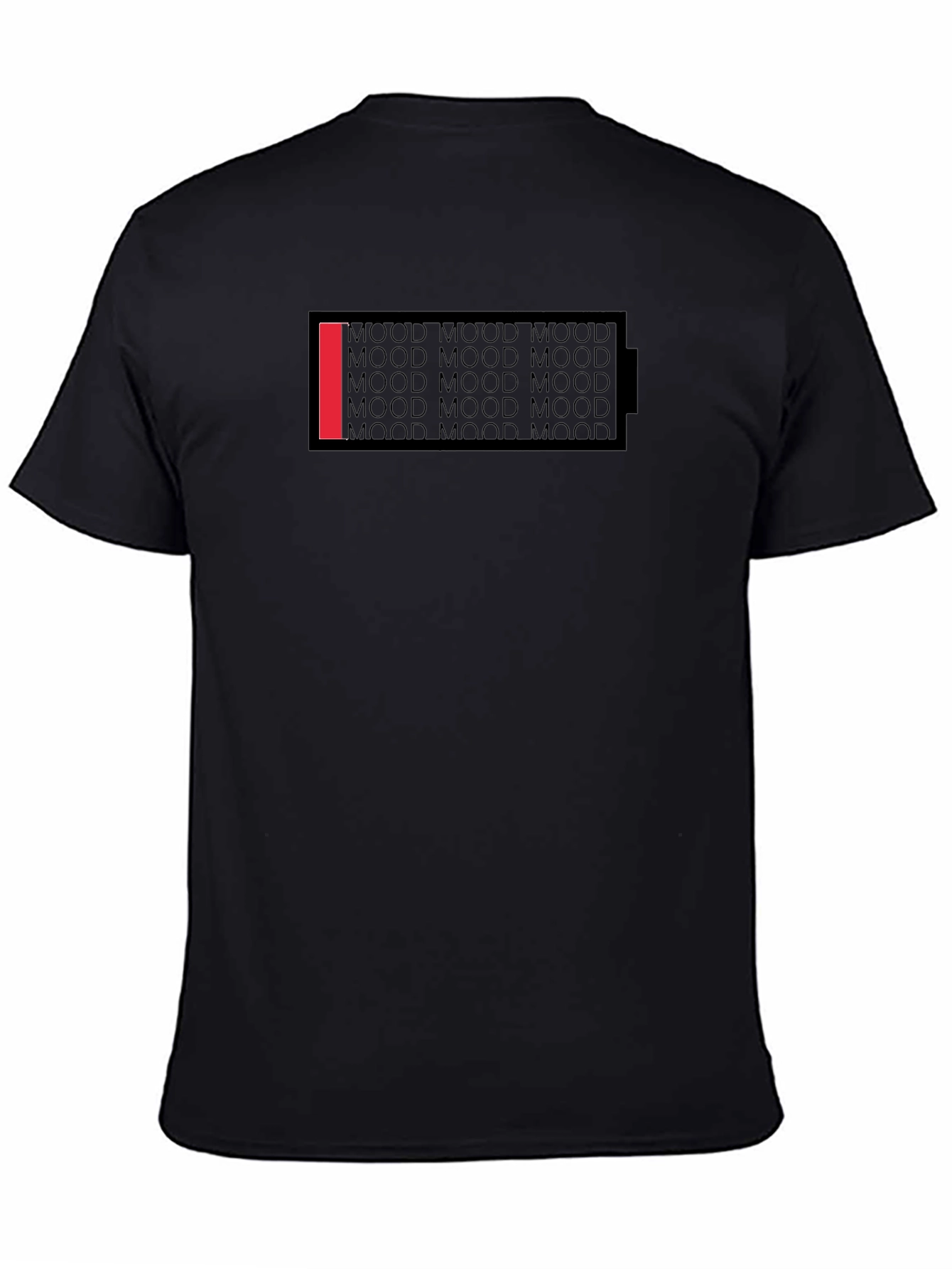 Mood Battery Graphic Tee - Casual Comfort