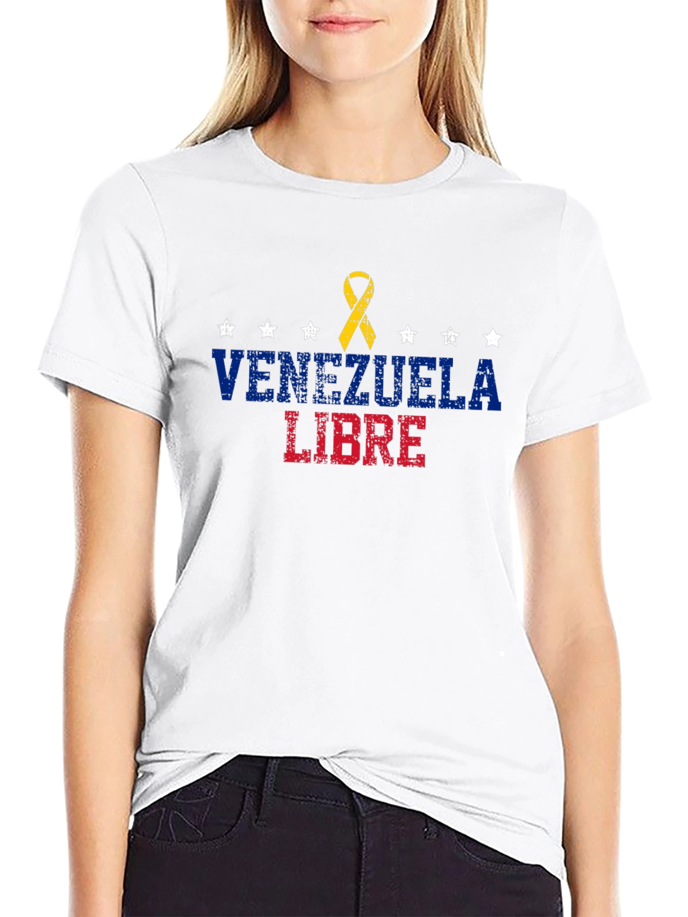 Venezuela Libre Graphic T-Shirt