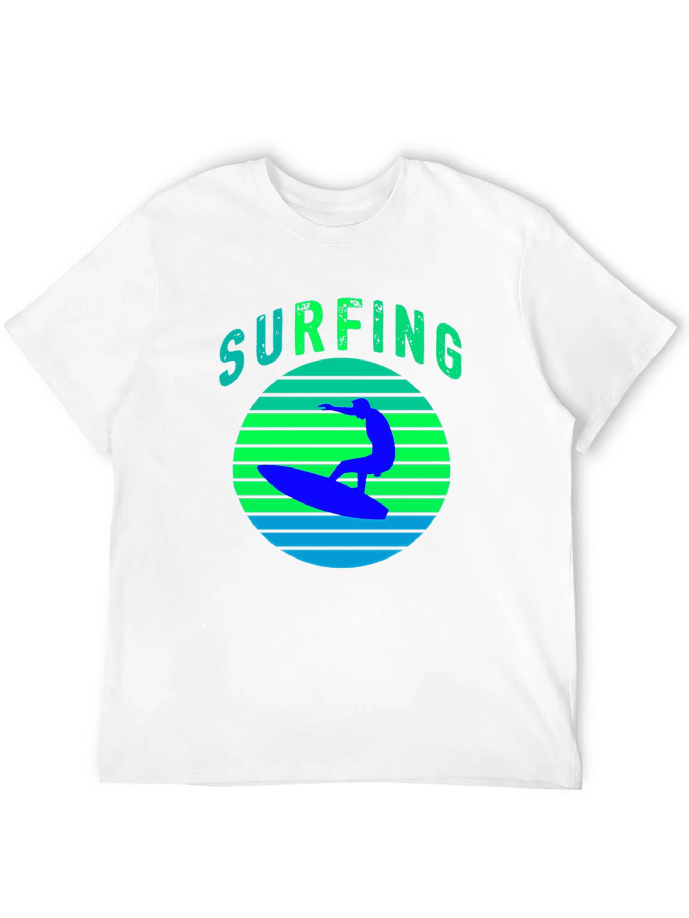 Surfing Graphic Tee - Cool Summer Vibes
