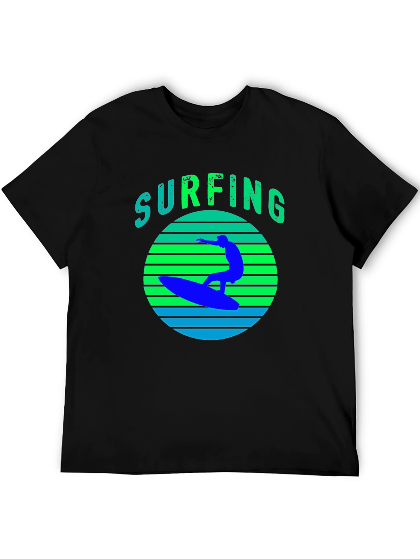 Surfing Graphic Tee - Cool Summer Vibes