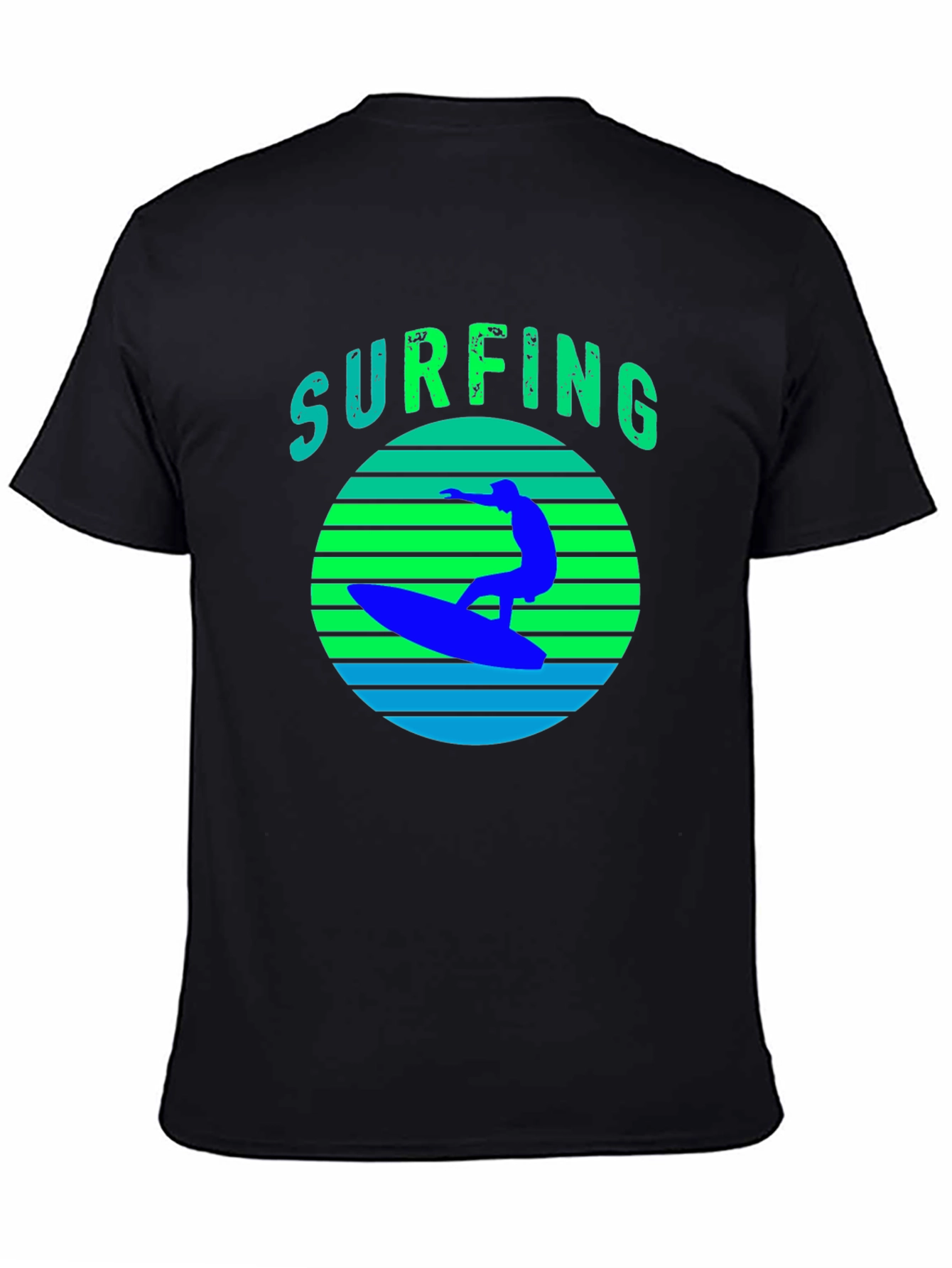 Surfing Graphic Tee - Cool Summer Vibes
