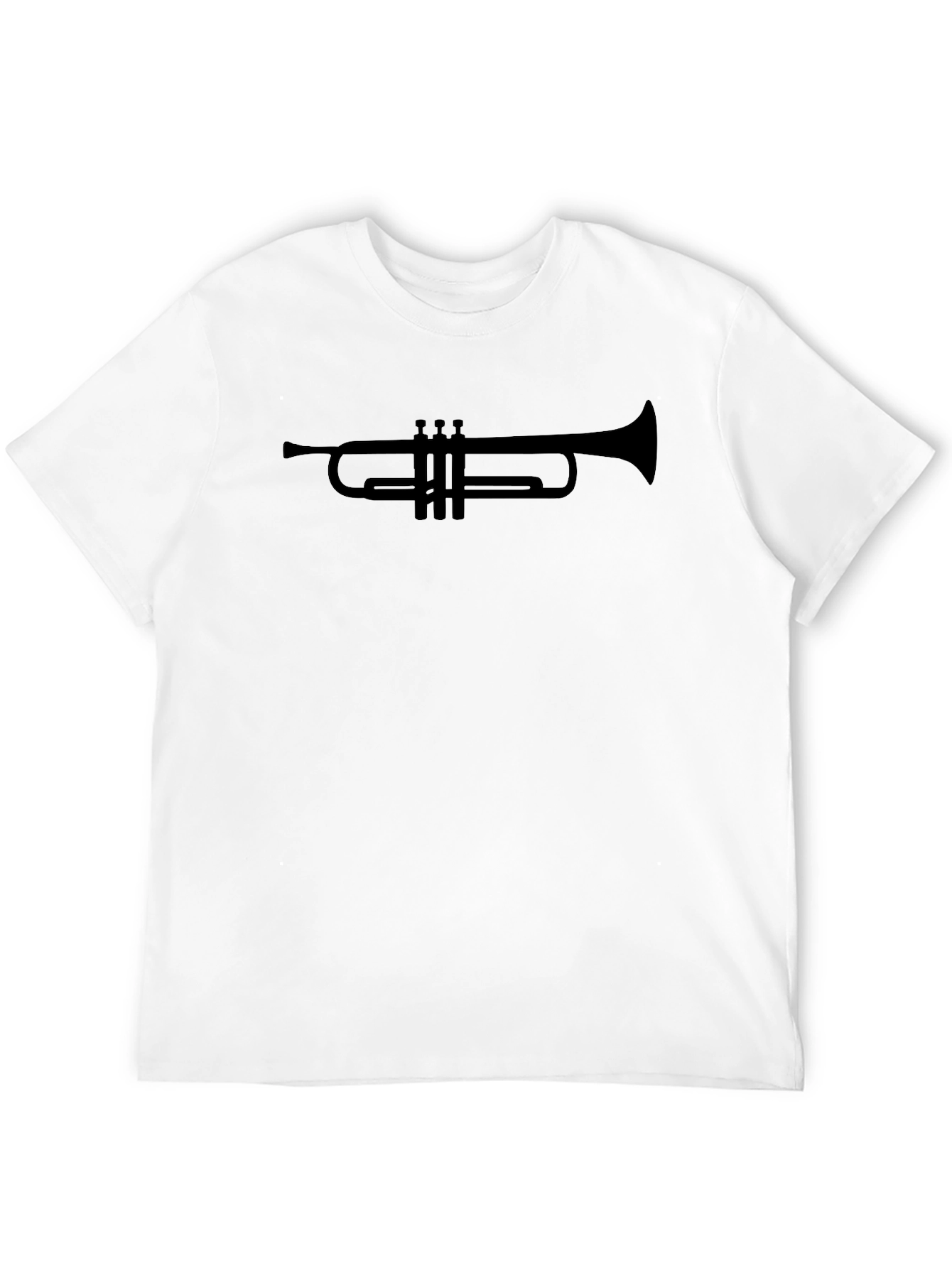 Trumpet Graphic T-Shirt - Musical Instrument Tee