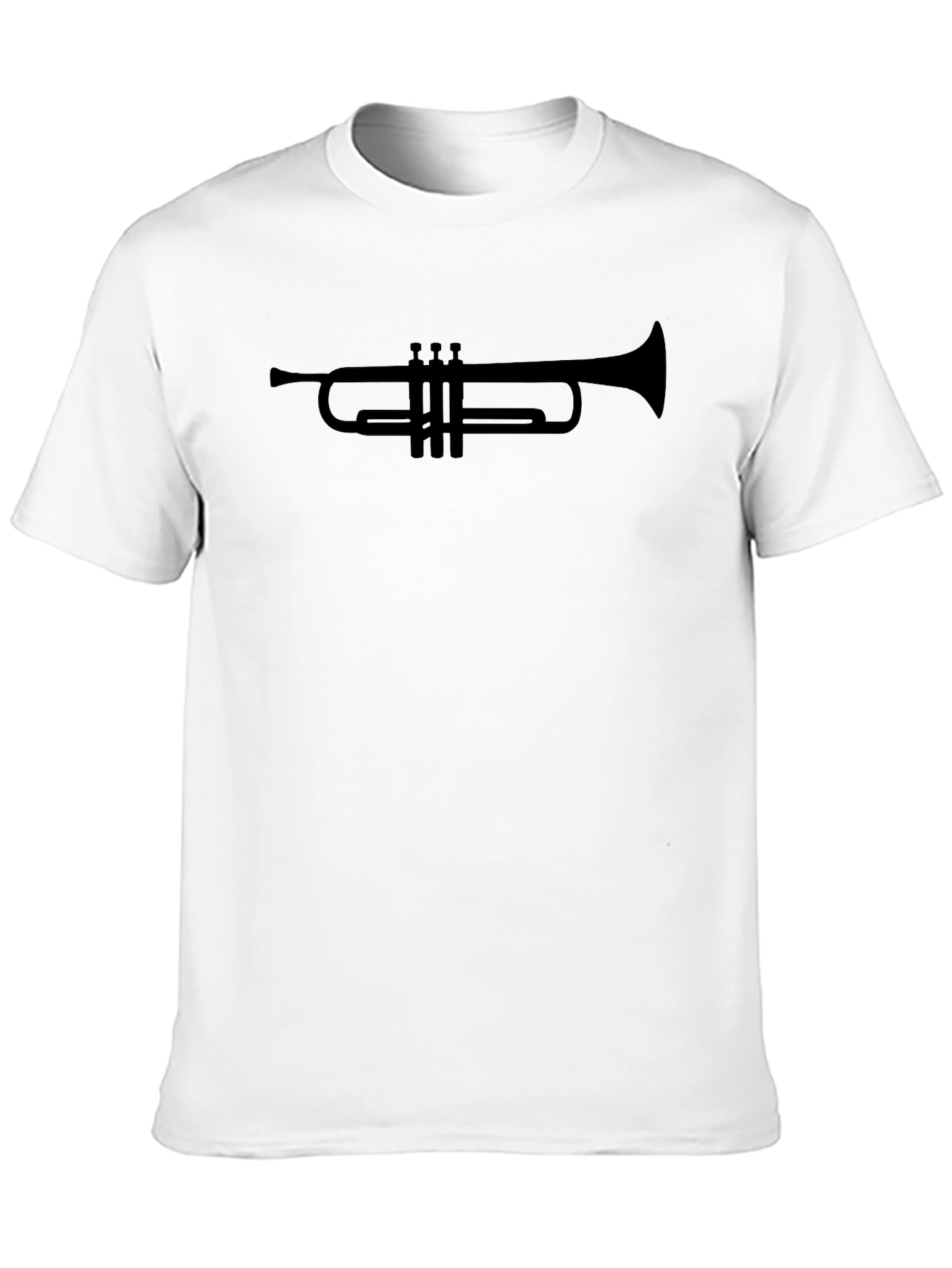 Trumpet Graphic T-Shirt - Musical Instrument Tee