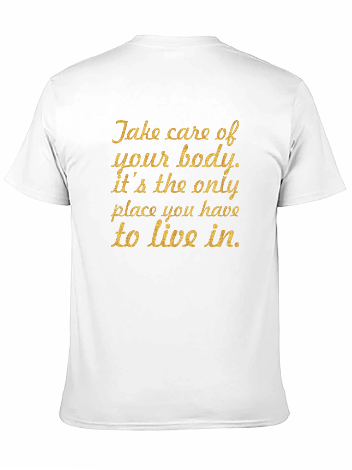 Body Positive T-Shirt: Take Care of Yourself