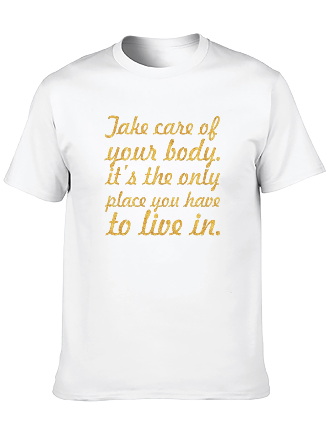 Body Positive T-Shirt: Take Care of Yourself