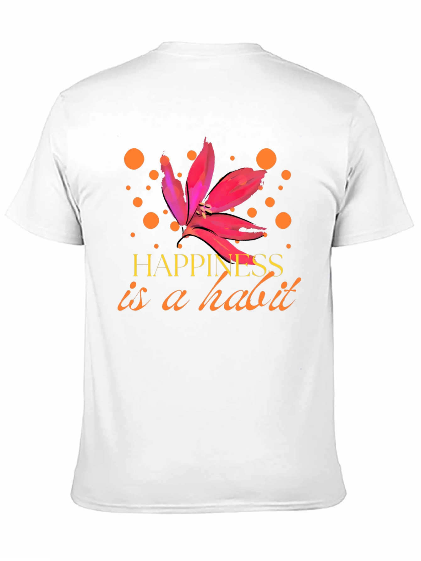 Happiness is a Habit Graphic Tee
