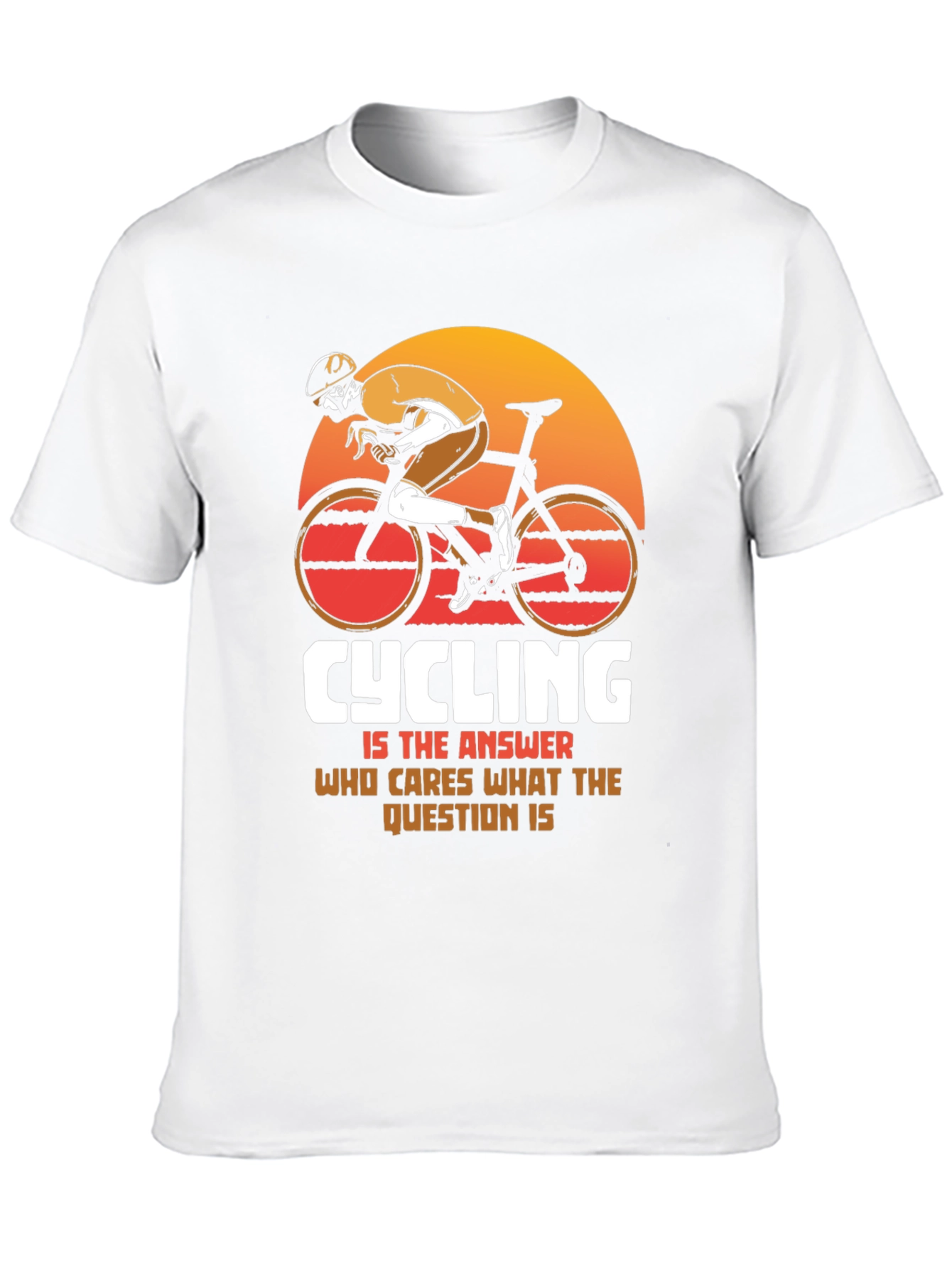 Cycling is the Answer Graphic Tee
