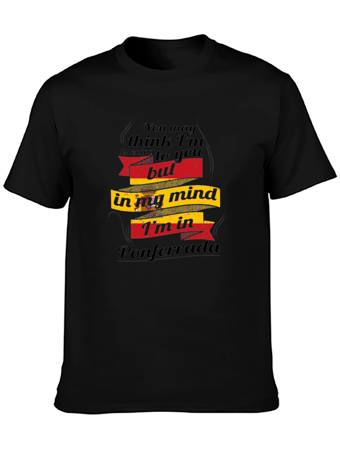 Ponferrada Mind T-Shirt - Spain Travel Souvenir