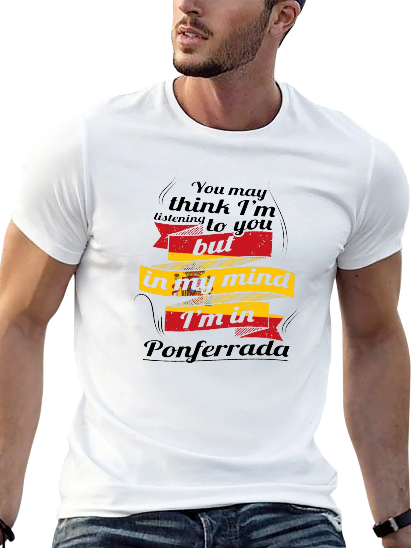 Ponferrada Mind T-Shirt - Spain Travel Souvenir