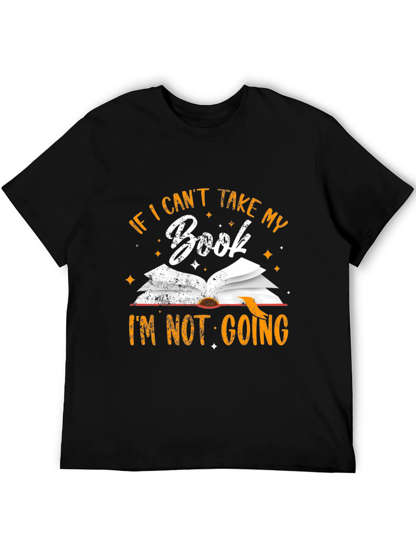 Book Lover T-Shirt: If I Cant Take My Book