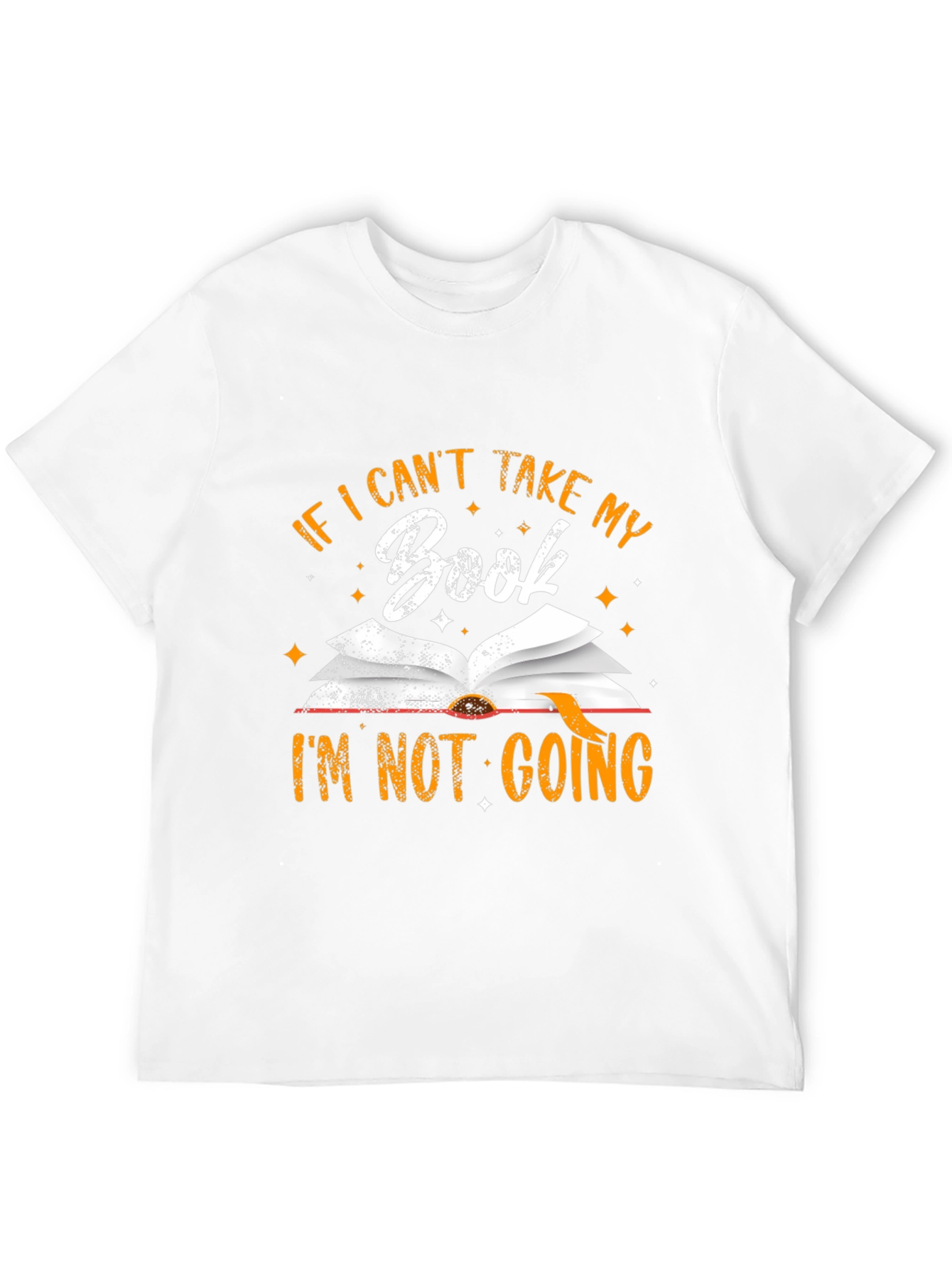 Book Lover T-Shirt: If I Cant Take My Book