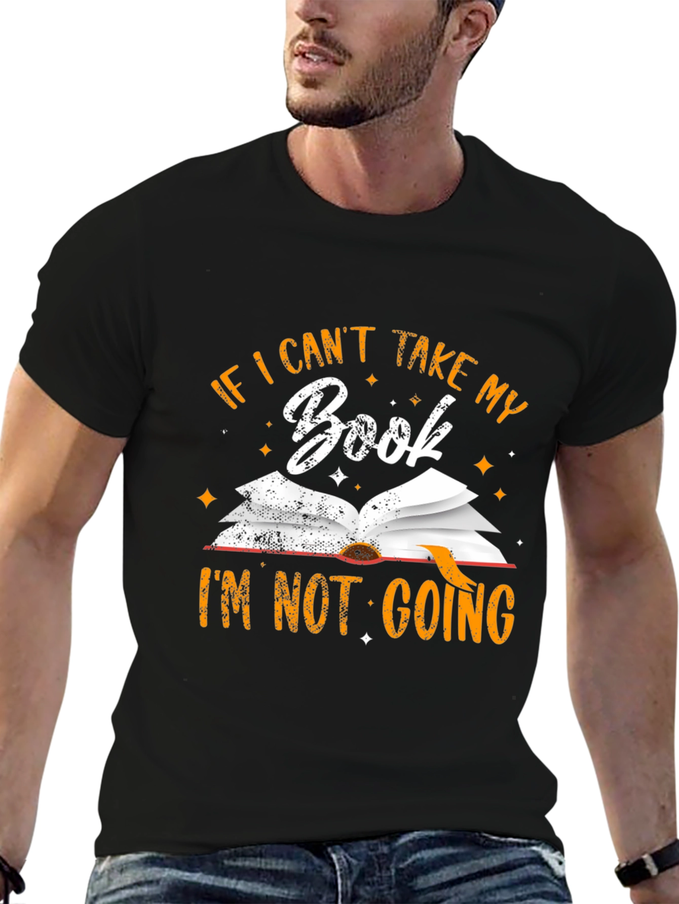 Book Lover T-Shirt: If I Cant Take My Book