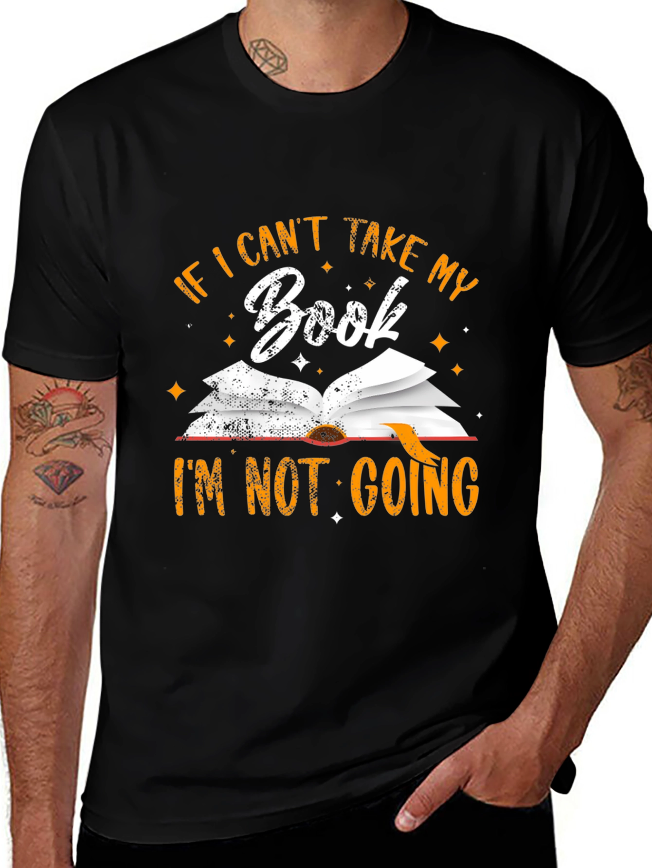Book Lover T-Shirt: If I Cant Take My Book