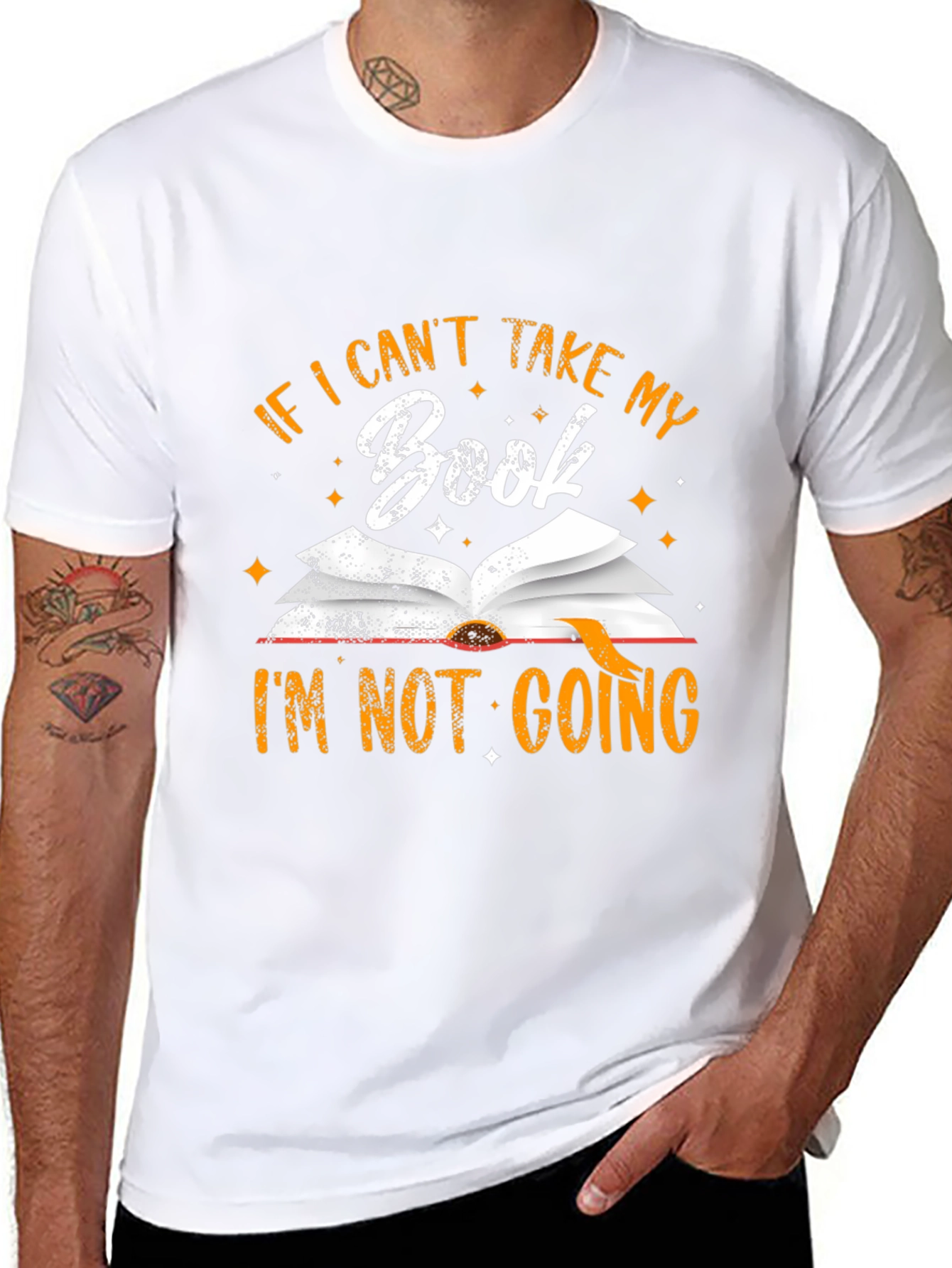 Book Lover T-Shirt: If I Cant Take My Book