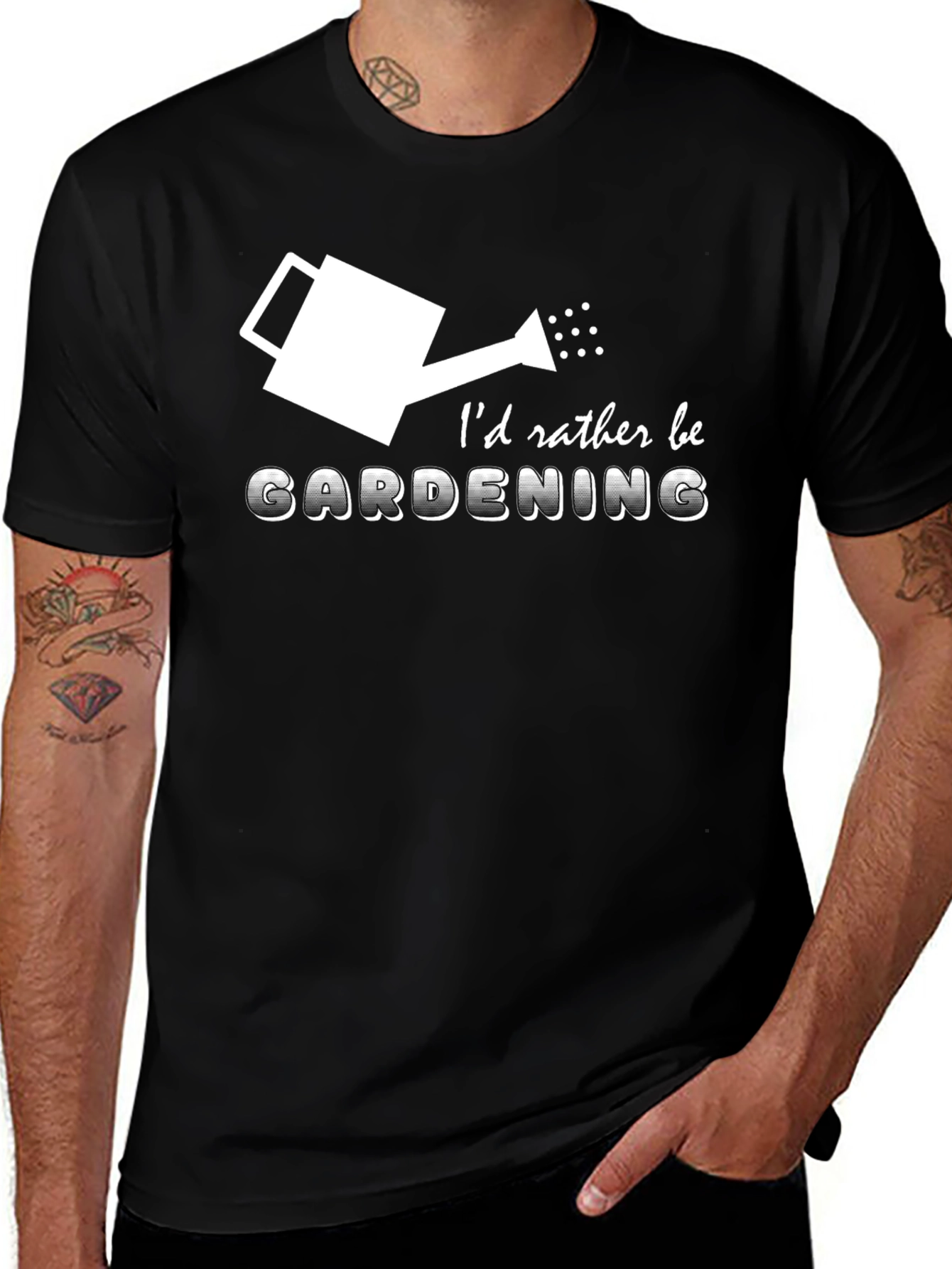 Gardening T-Shirt: Id Rather Be Gardening