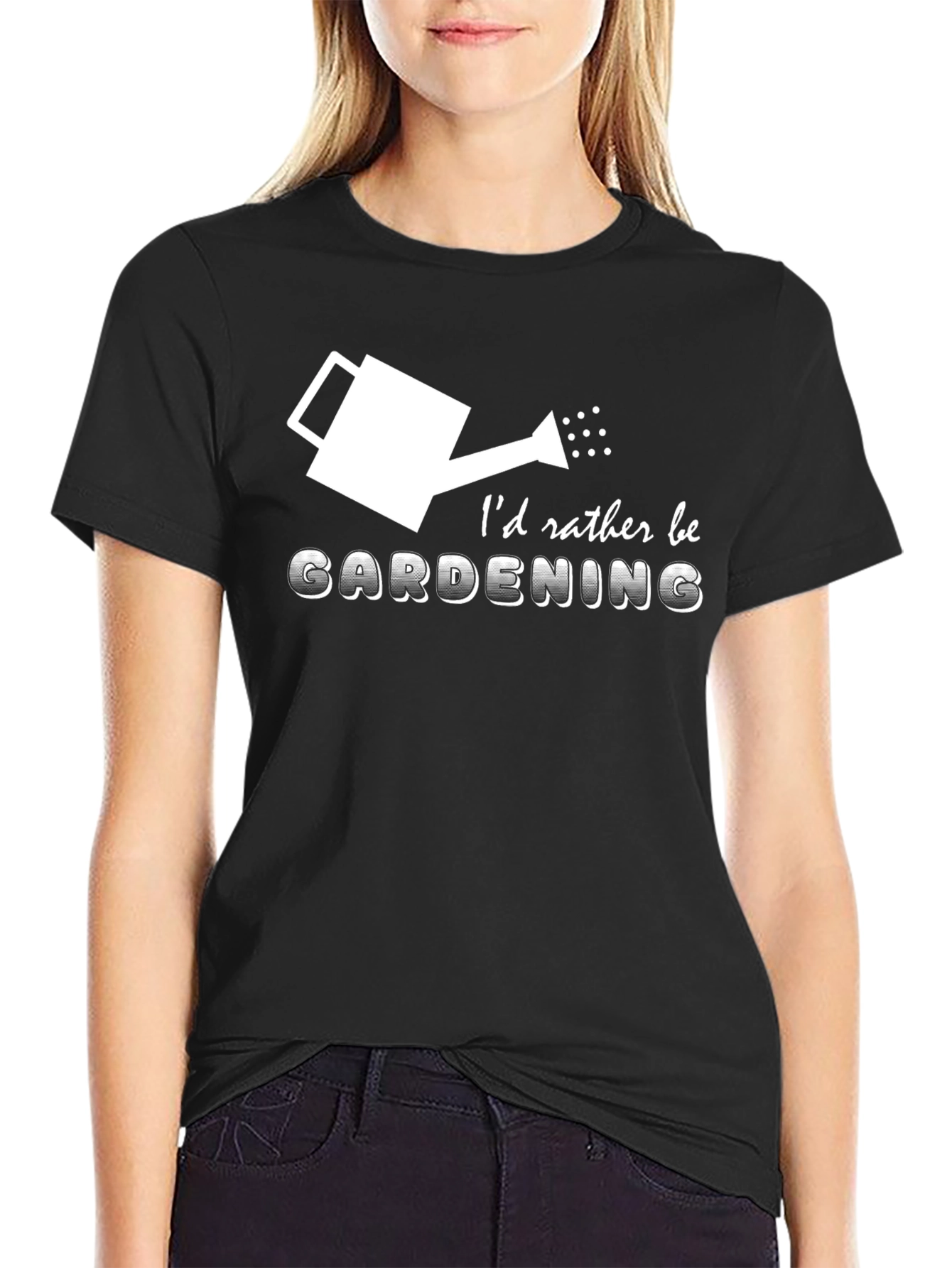 Gardening T-Shirt: Id Rather Be Gardening