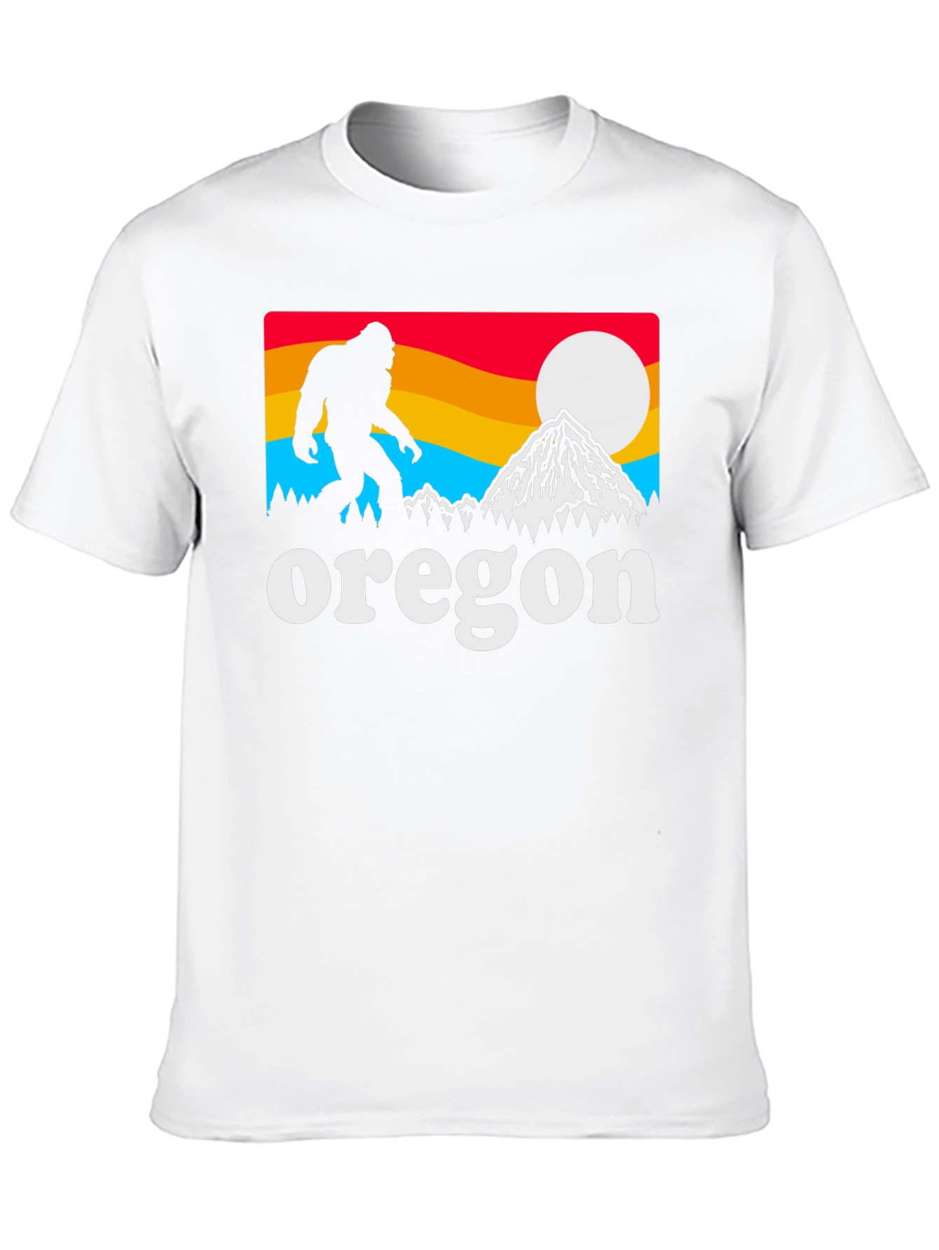 Oregon Bigfoot Graphic Tee - Black