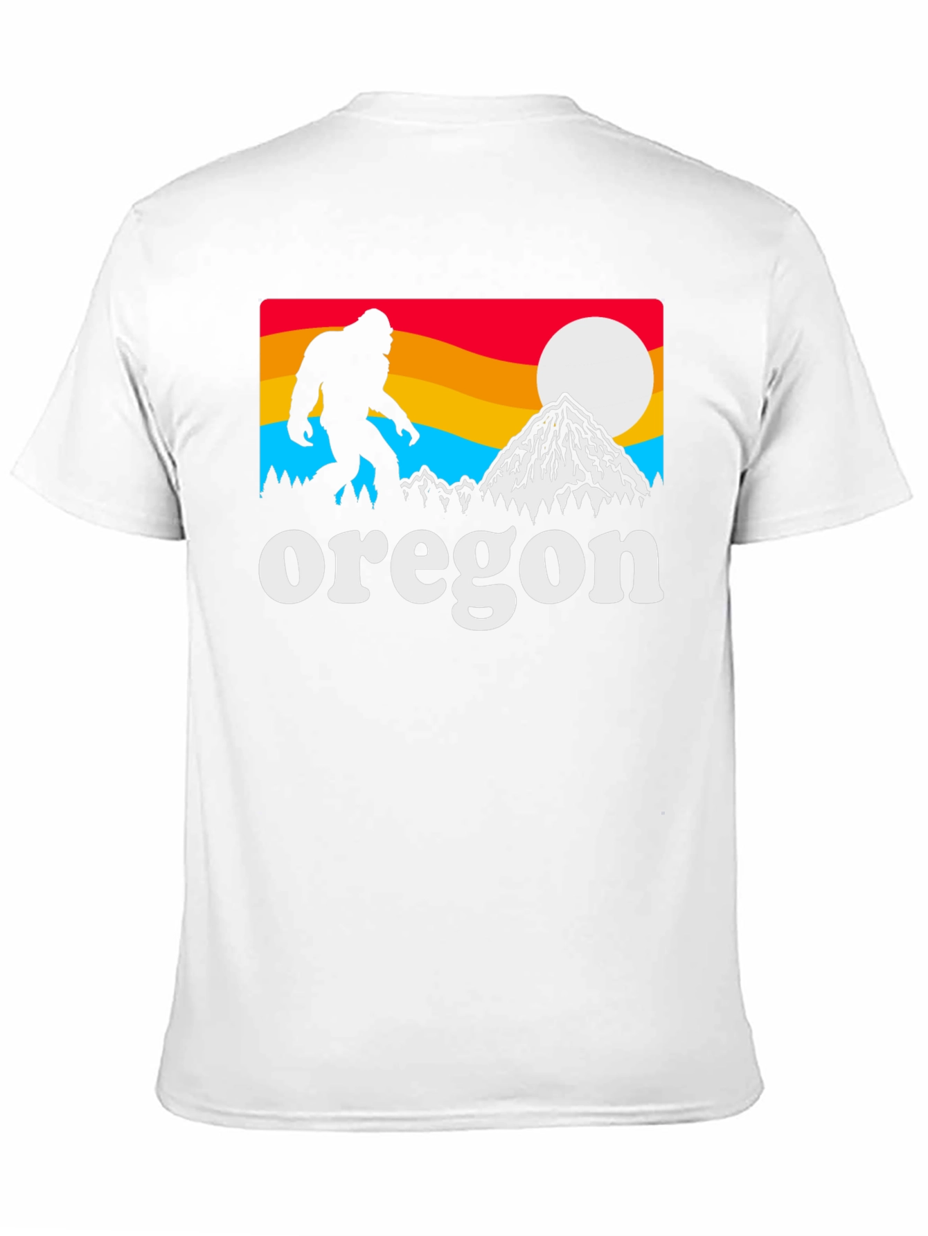 Oregon Bigfoot Graphic Tee - Black