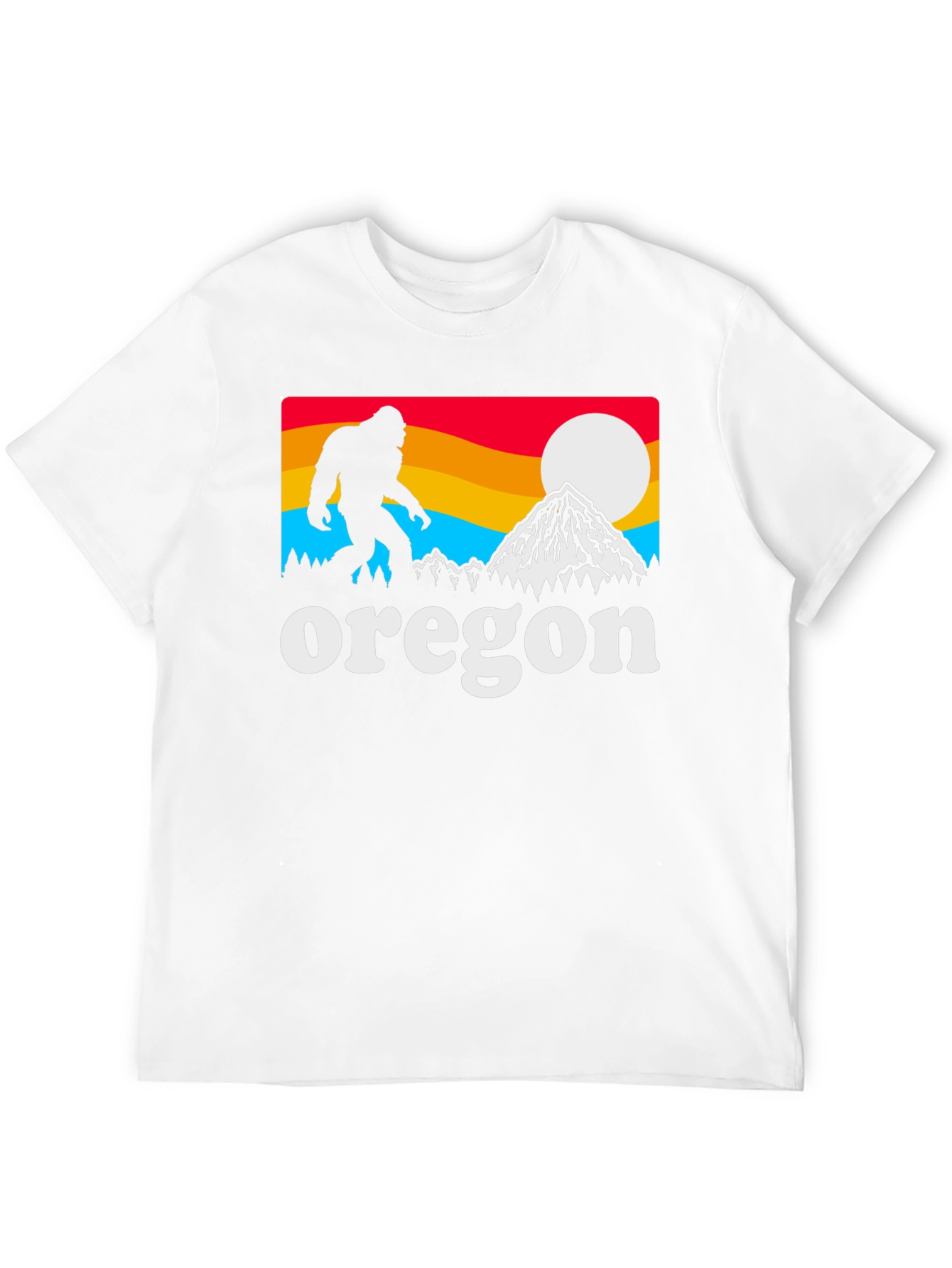 Oregon Bigfoot Graphic Tee - Black