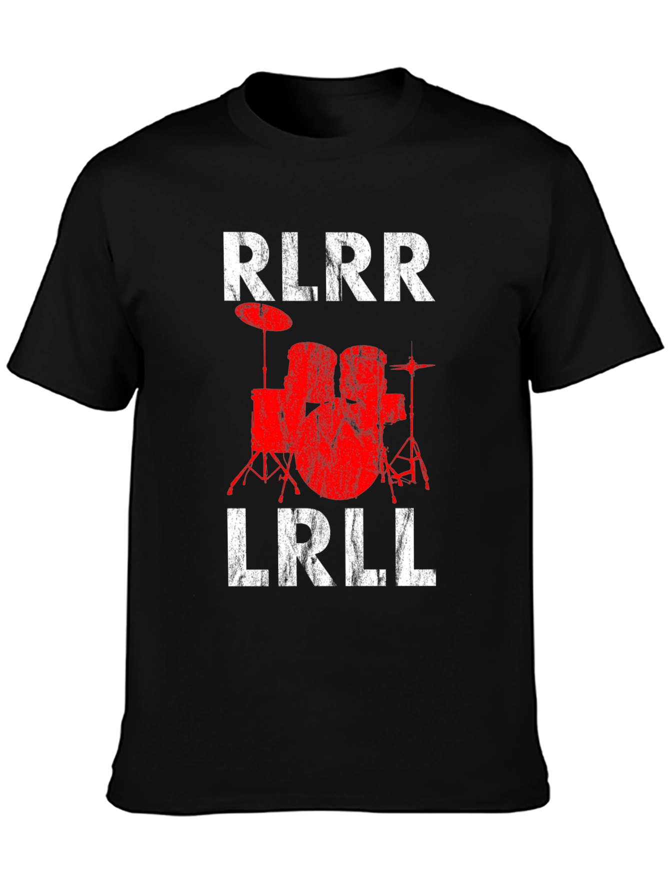 Drummer Rhythm T-Shirt - RLRR LRLL