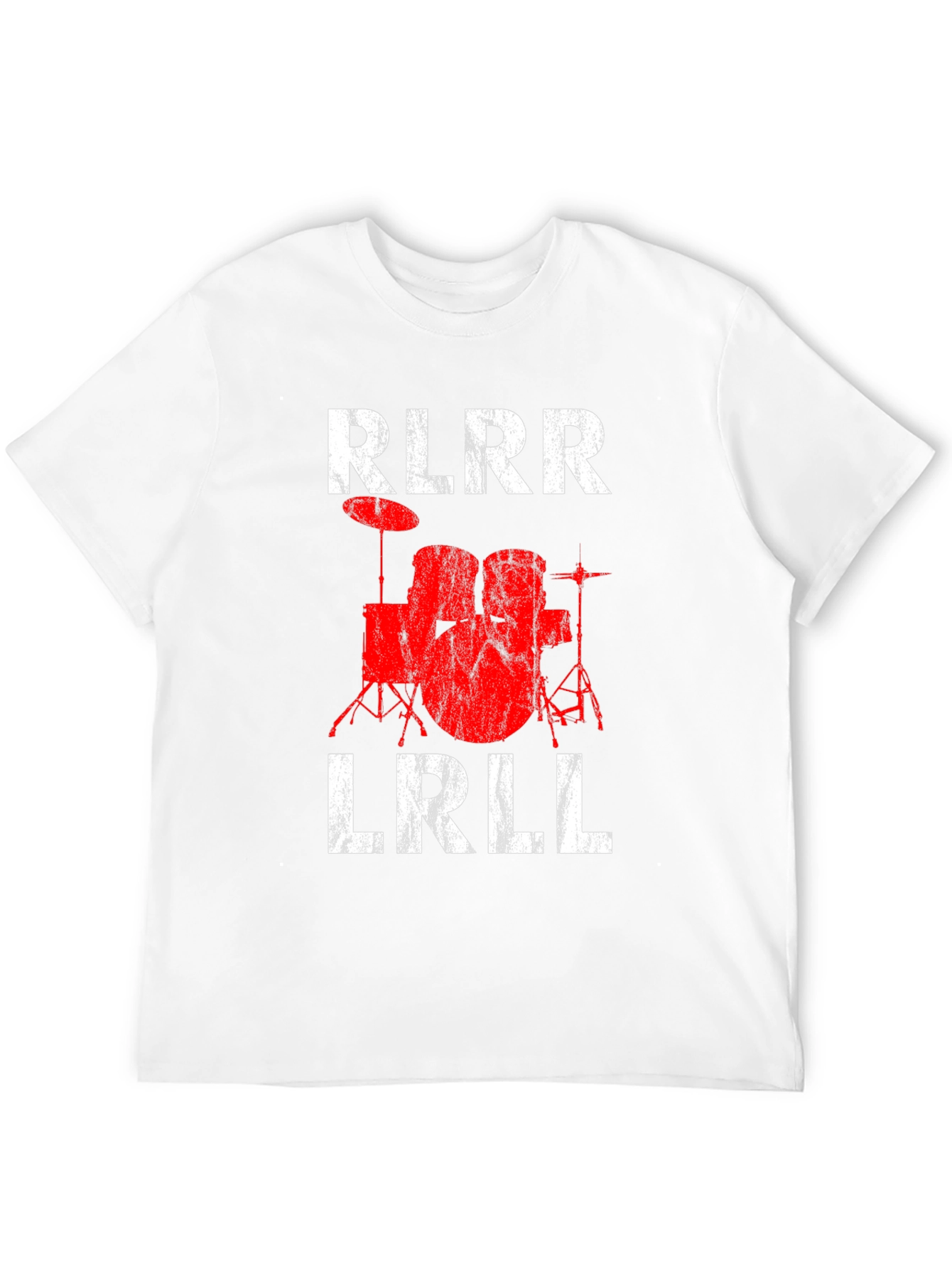 Drummer Rhythm T-Shirt - RLRR LRLL