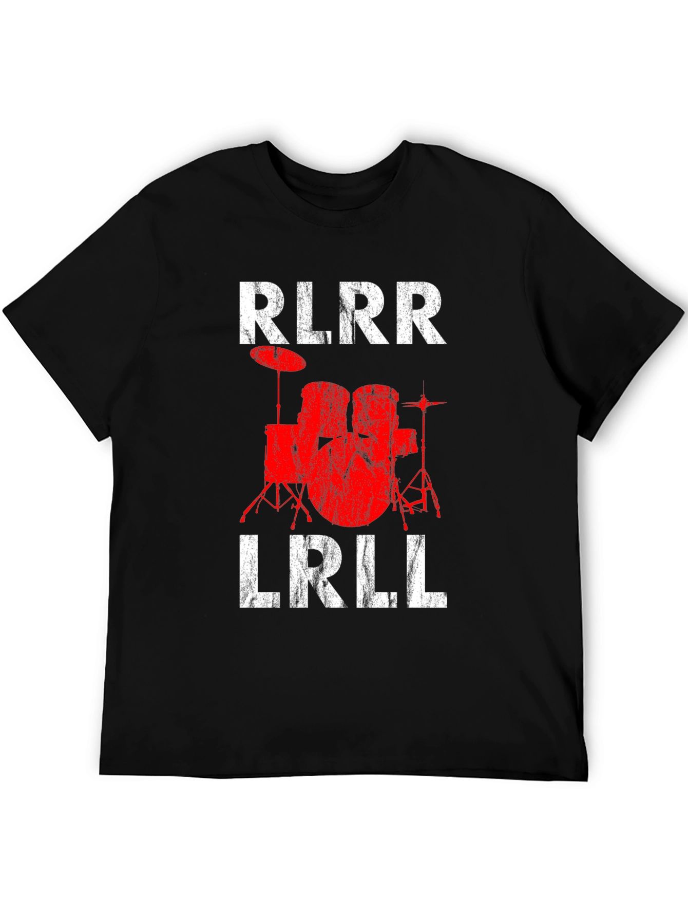 Drummer Rhythm T-Shirt - RLRR LRLL