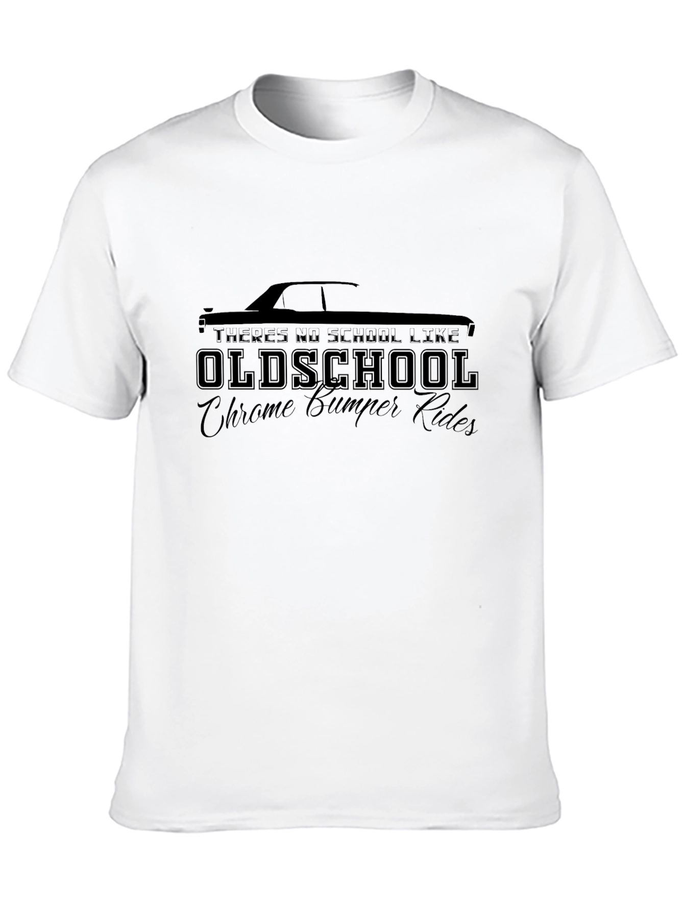 Oldschool Chrome Bumper Rides T-Shirt