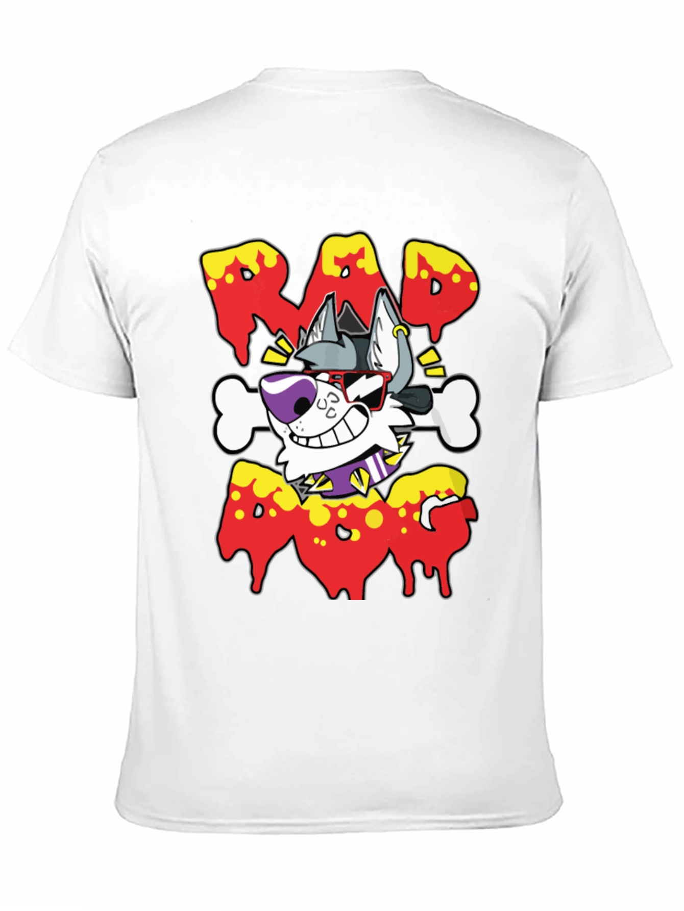 Rad Dog T-Shirt - Cartoon Style