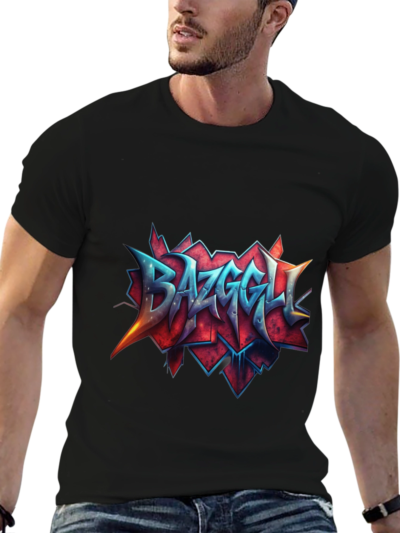 BAZGGLL Graphic Tee - Edgy Streetwear