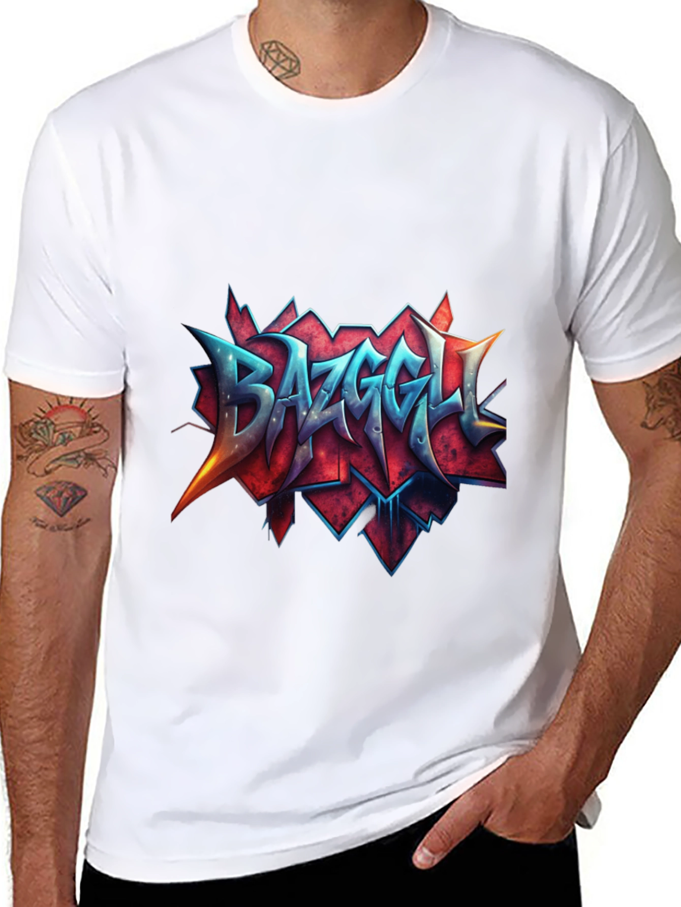 BAZGGLL Graphic Tee - Edgy Streetwear
