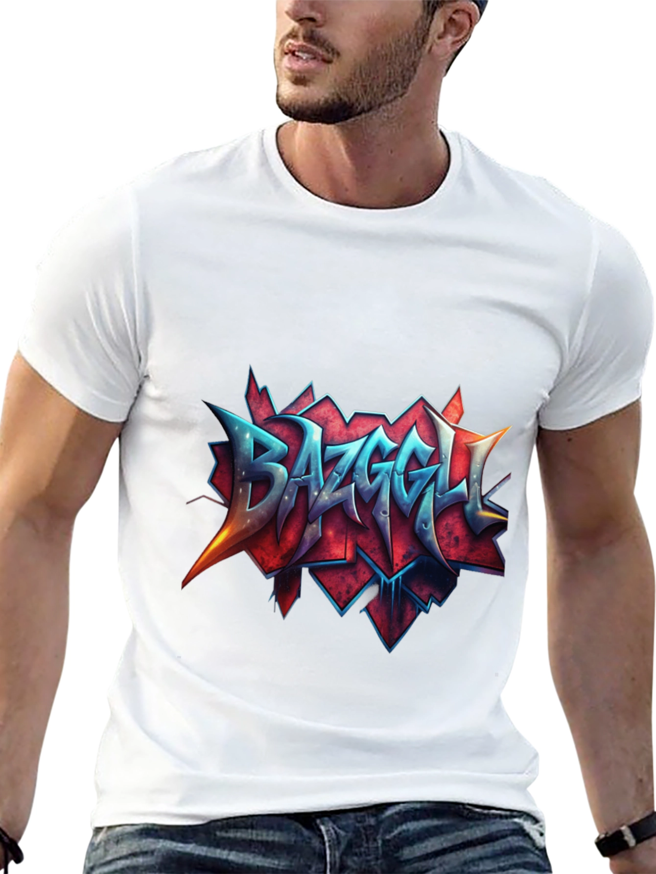 BAZGGLL Graphic Tee - Edgy Streetwear