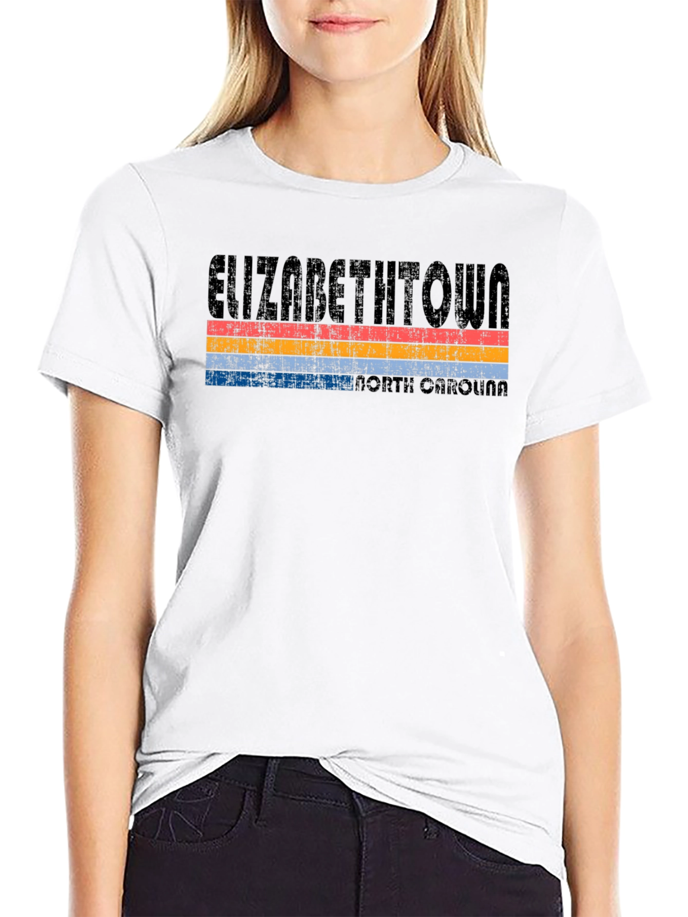 Elizabethtown North Carolina Retro T-Shirt