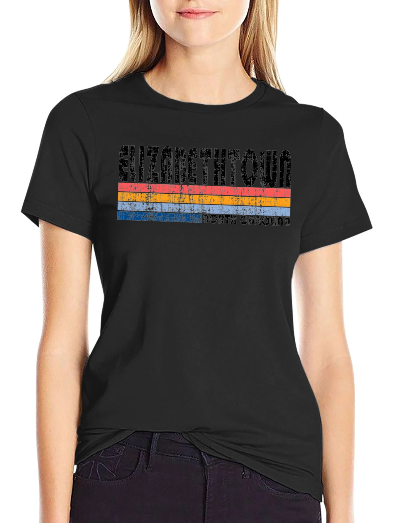 Elizabethtown North Carolina Retro T-Shirt