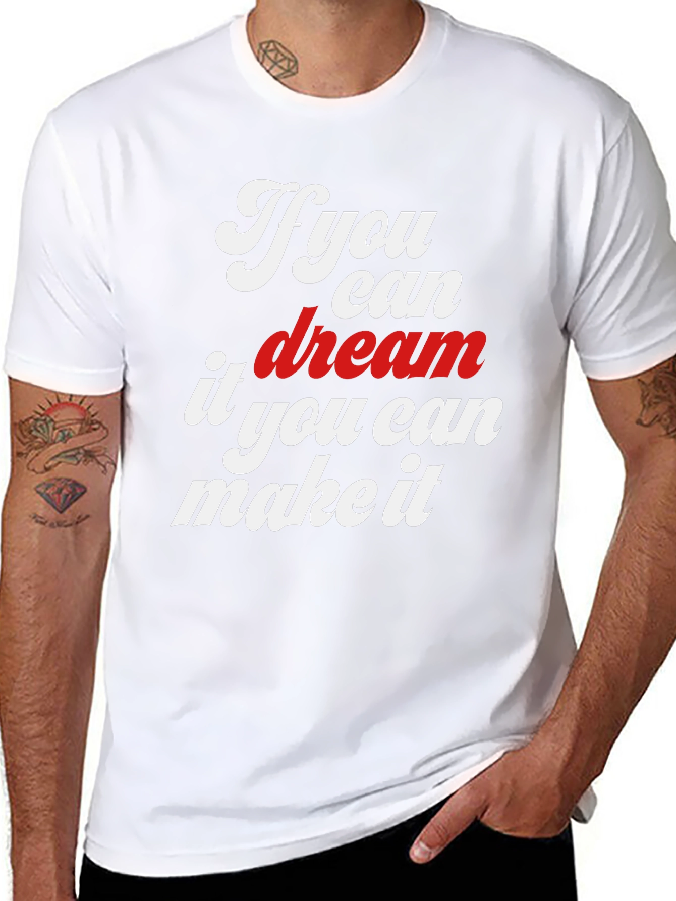 Dream It Make It Graphic T-Shirt