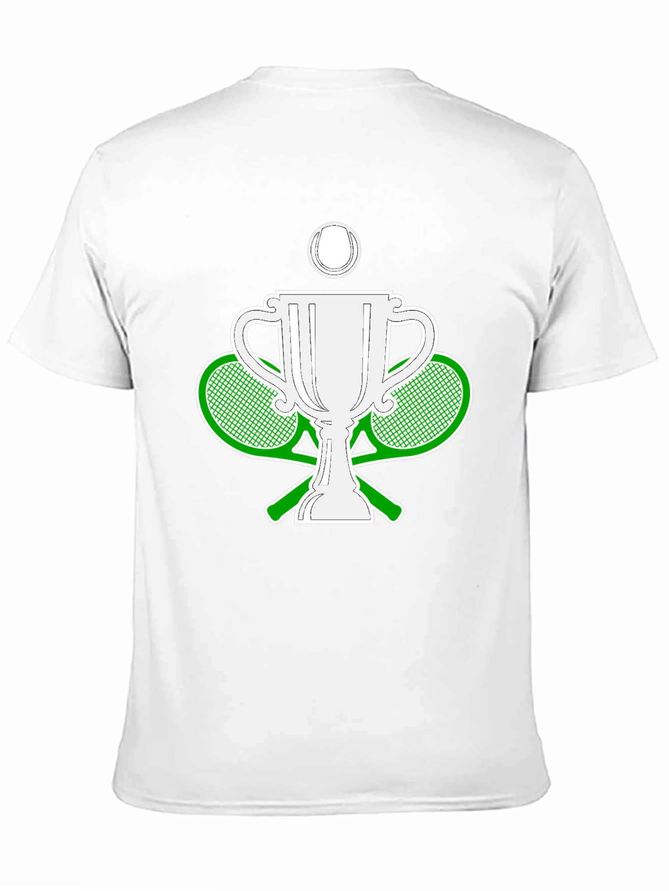Tennis Champion Black T-Shirt