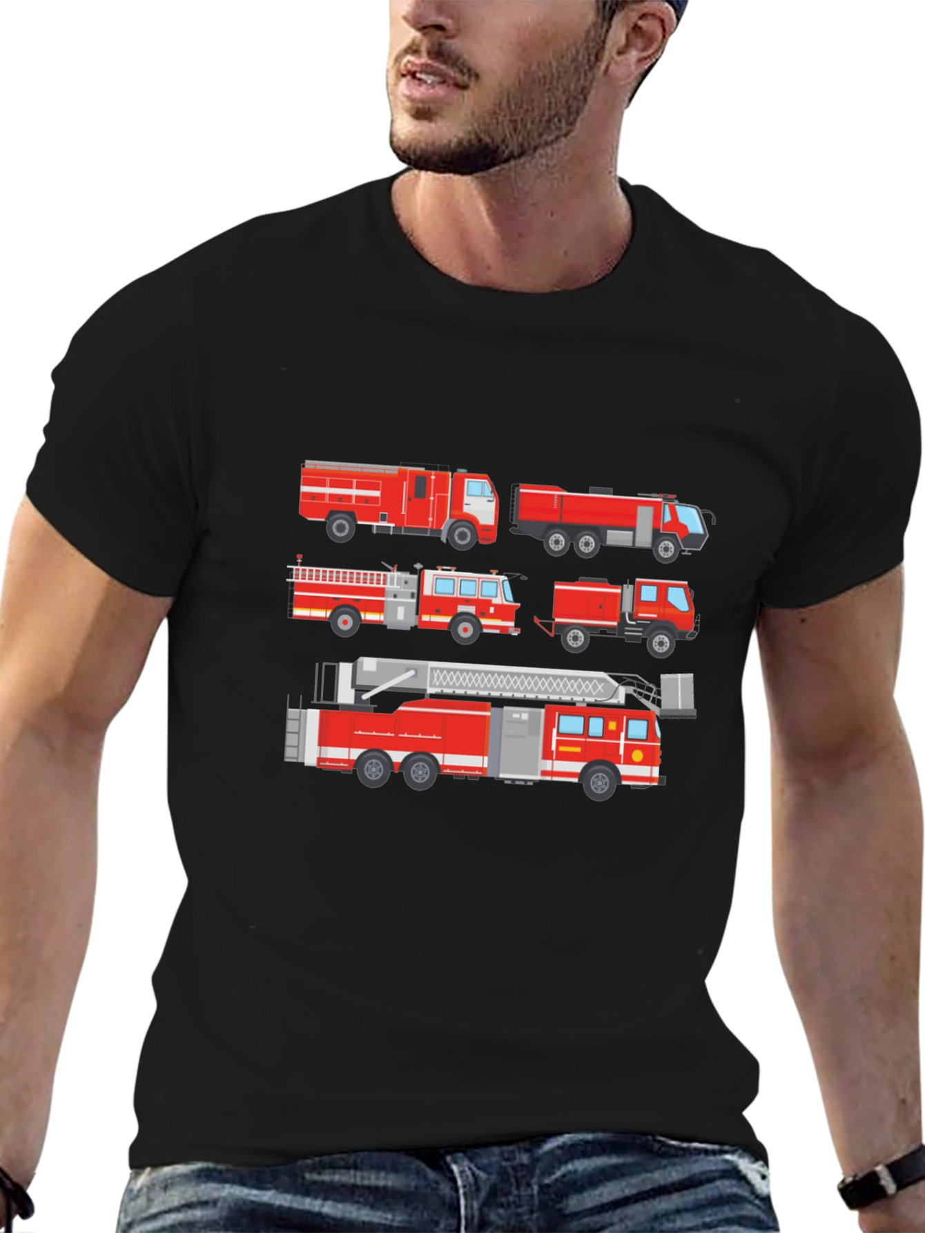 Fire Trucks T-Shirt