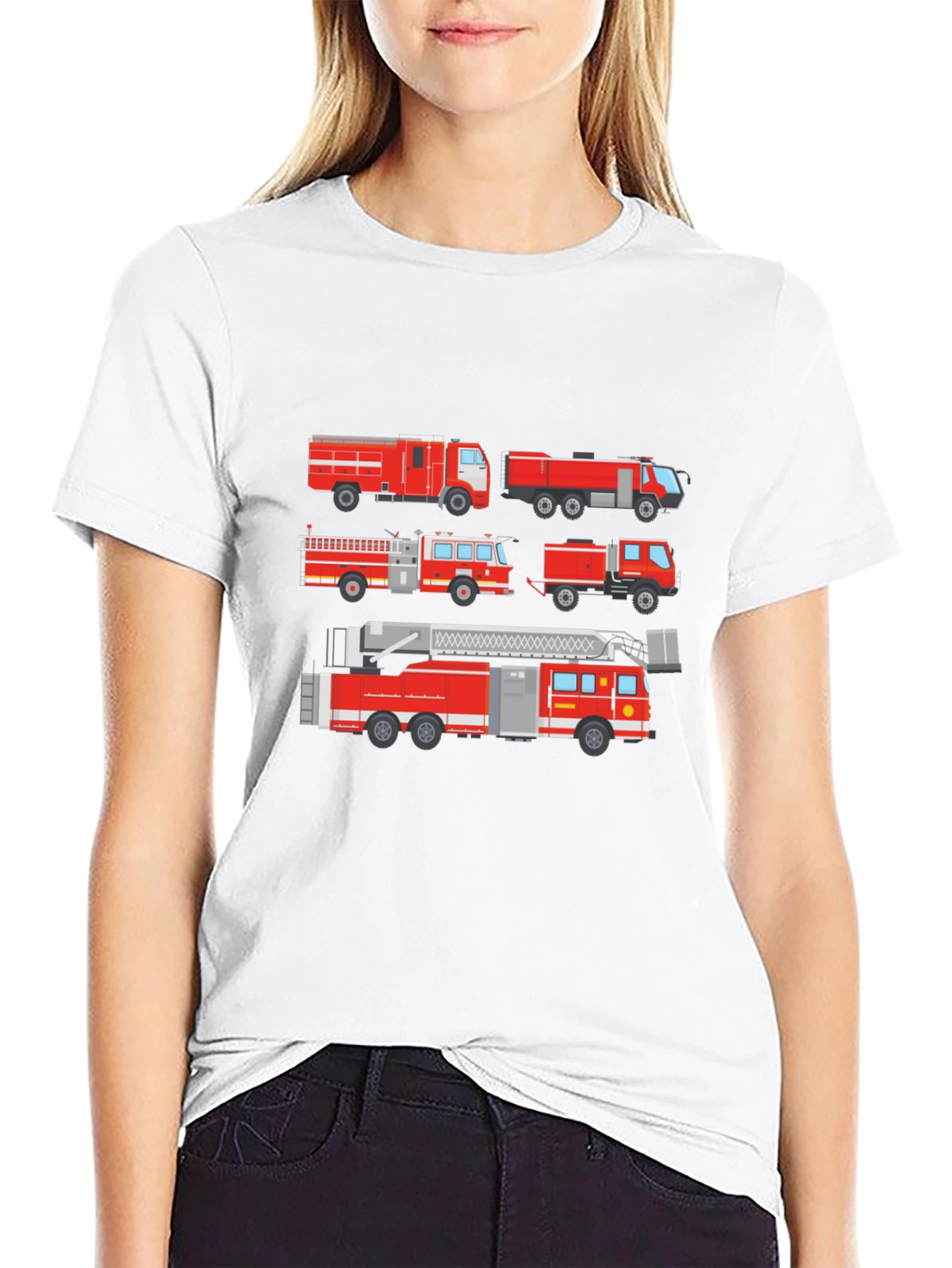 Fire Trucks T-Shirt