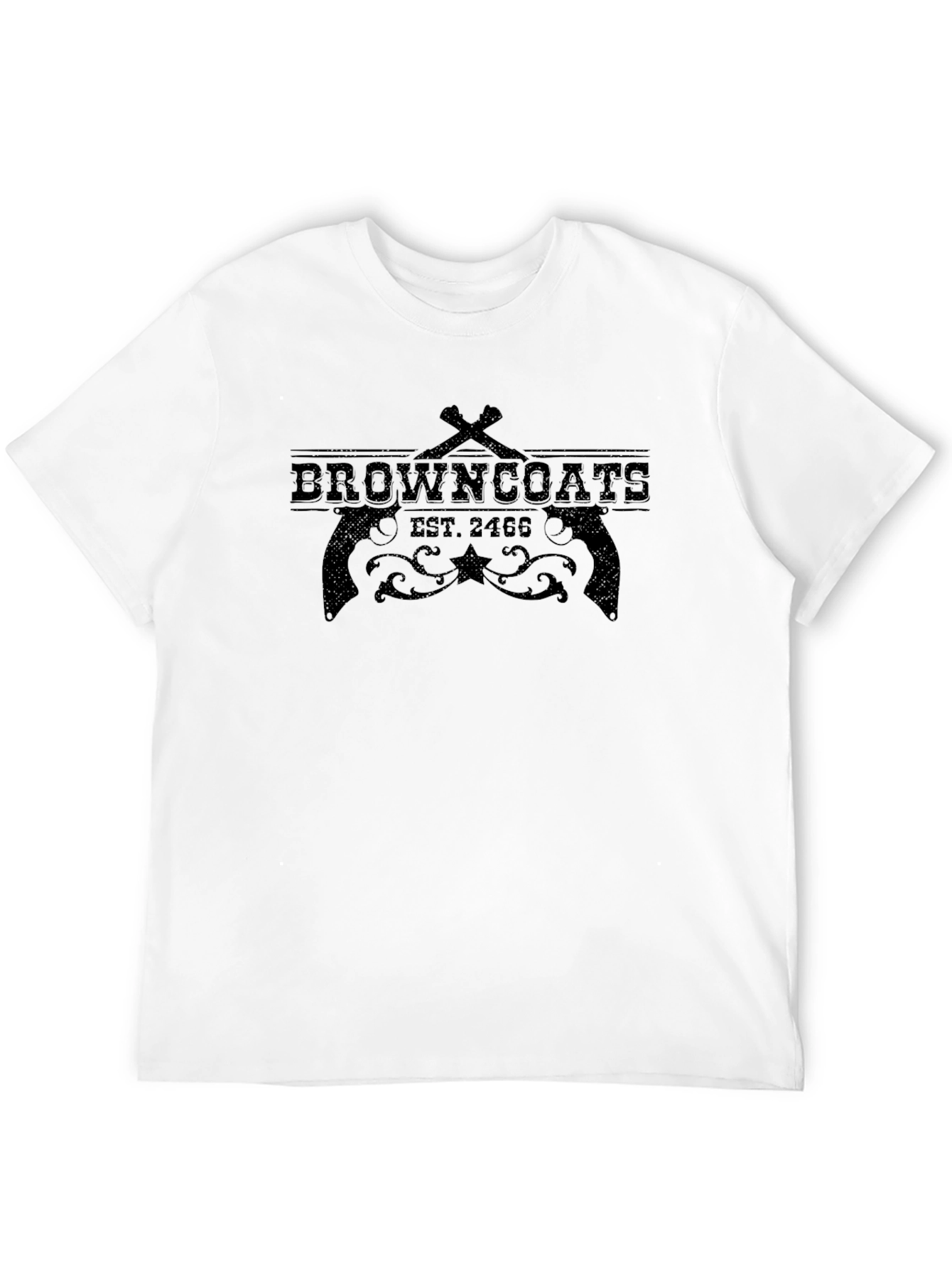 Browncoats Est. 2466 Mens Black T-Shirt