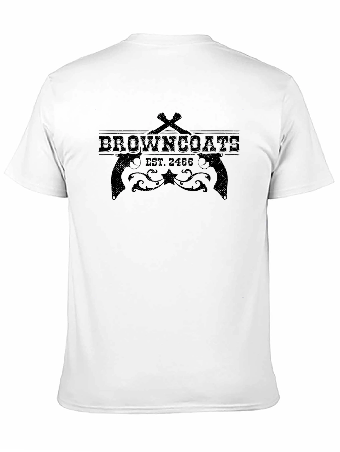 Browncoats Est. 2466 Mens Black T-Shirt