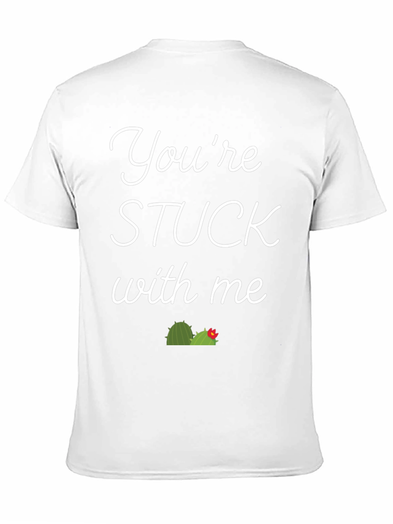 Stuck with Me Graphic Tee - Funny Unisex T-Shirt