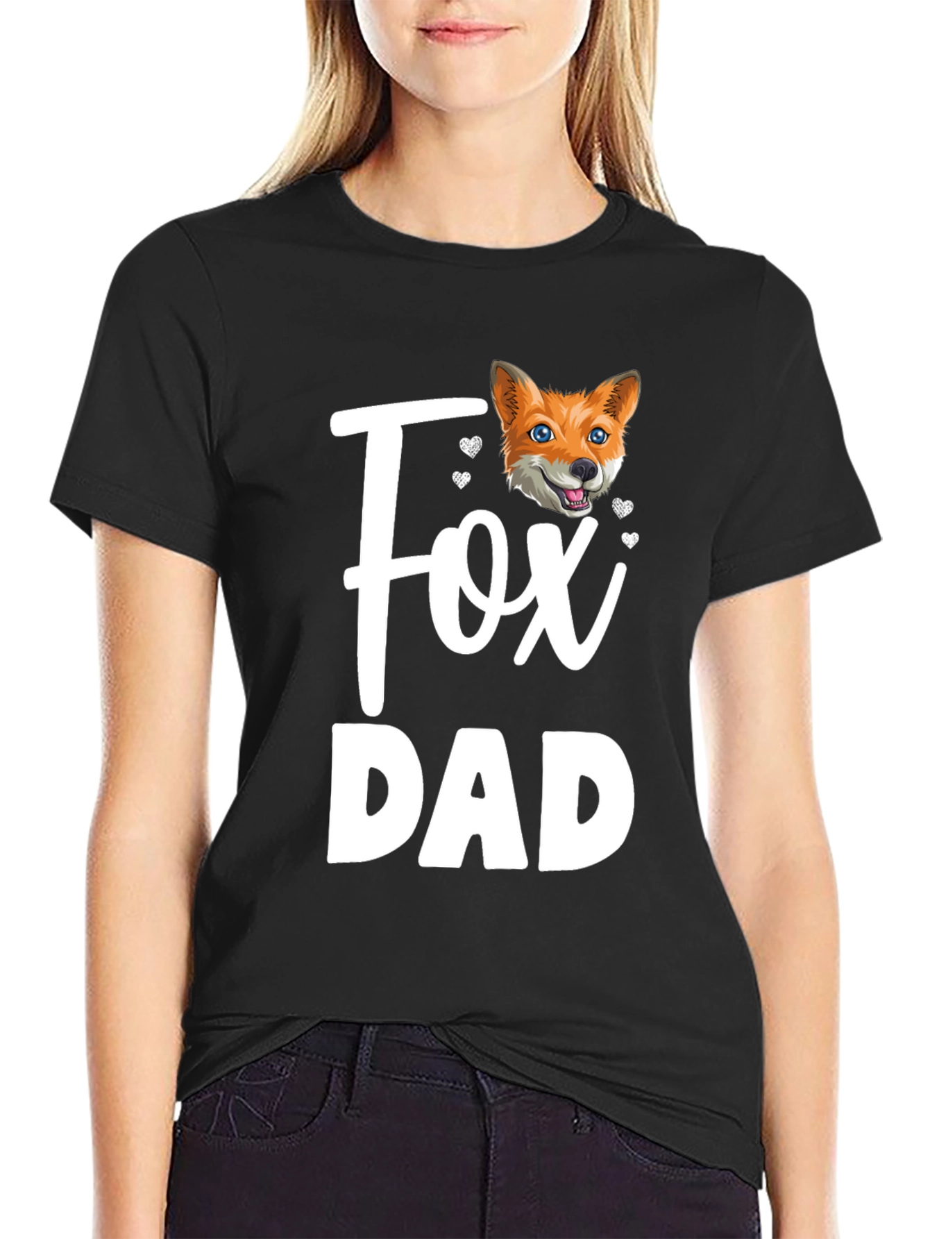 Fox Dad T-Shirt - Funny Animal Lover Tee