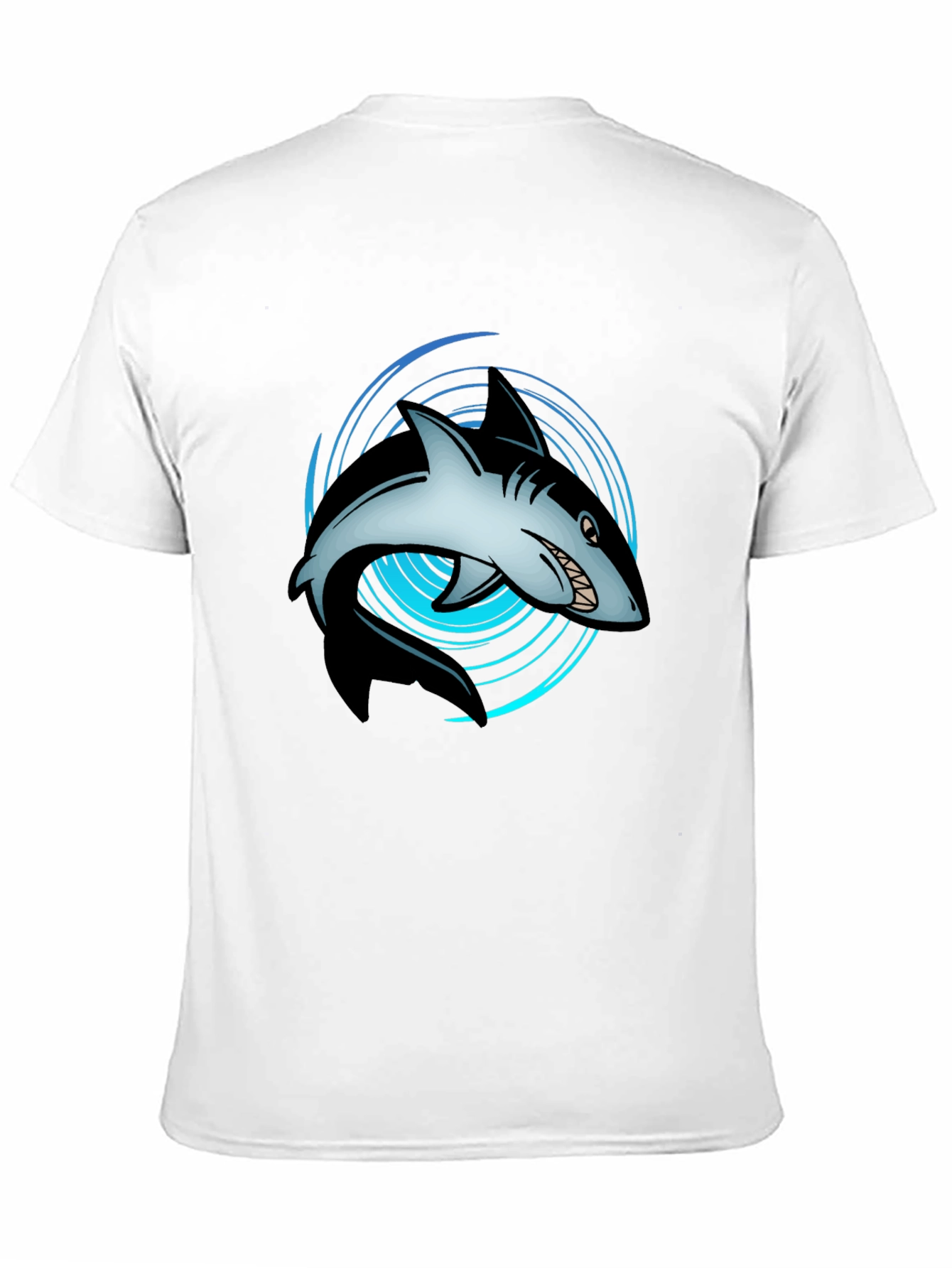 Shark Graphic Tee - Ocean Lovers Black T-Shirt