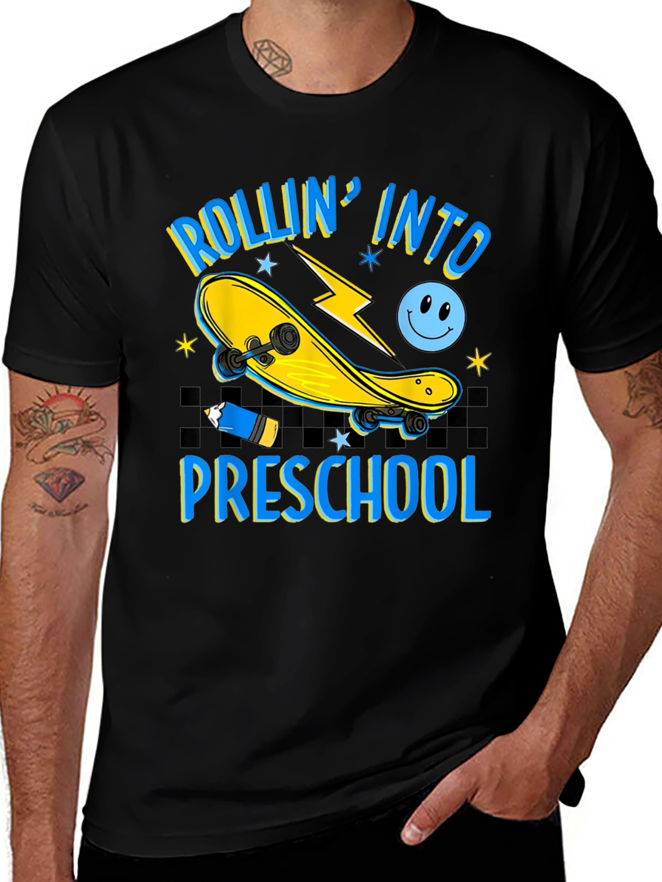 Rollin Into Preschool T-Shirt