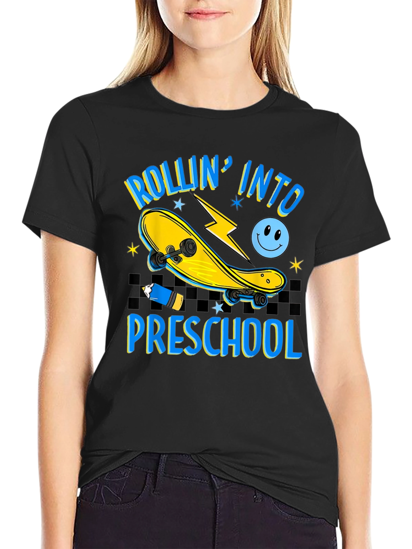 Rollin Into Preschool T-Shirt