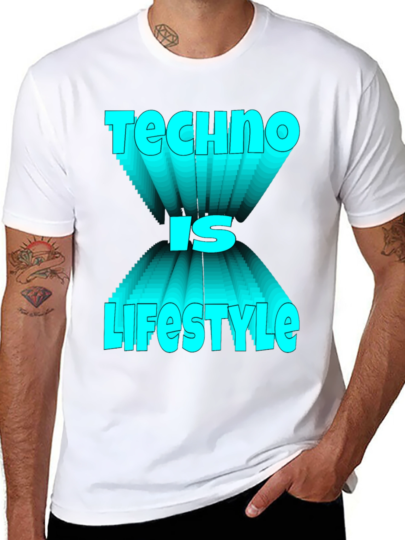 Techno is Lifestyle Graphic T-Shirt