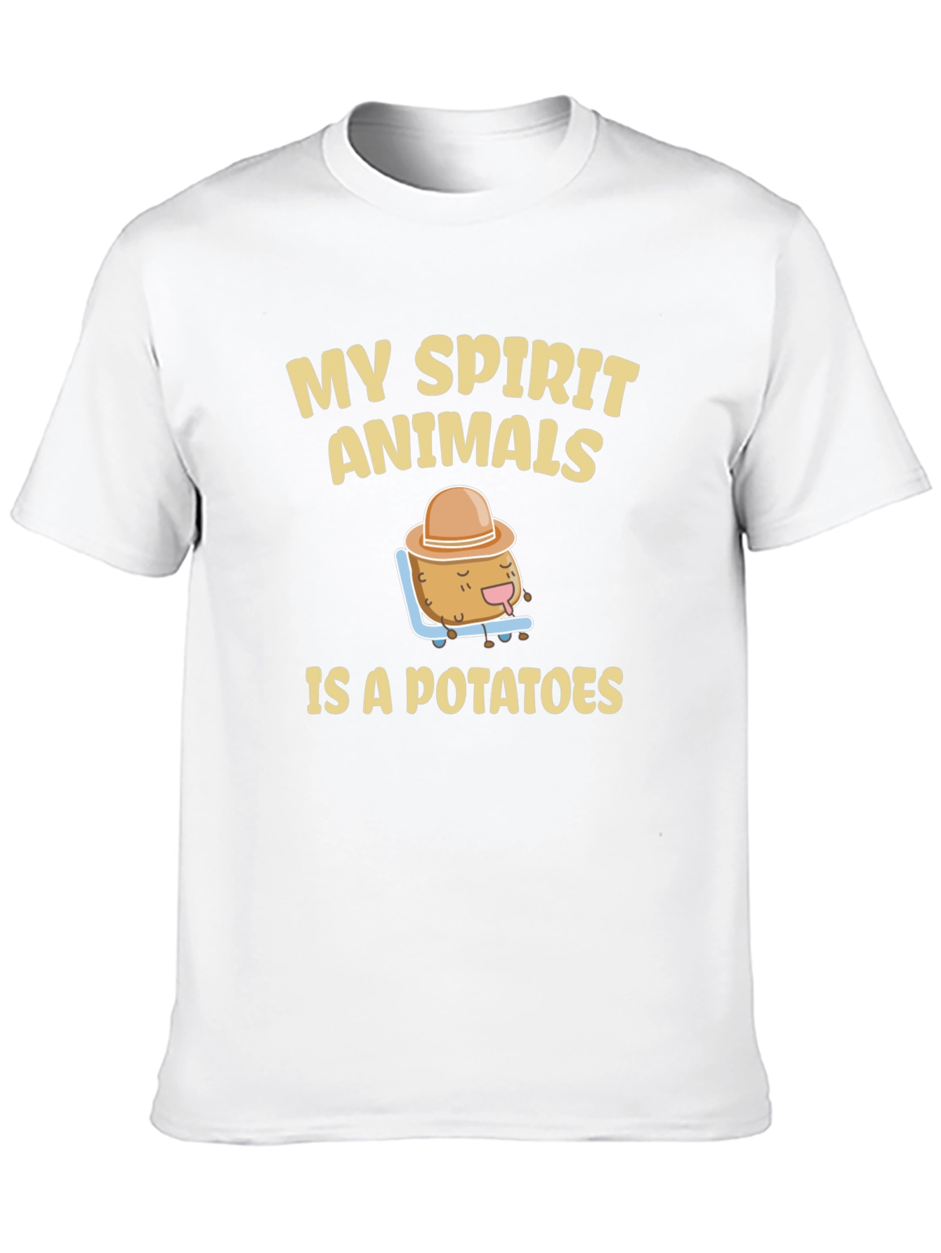 My Spirit Animal Potato Graphic T-Shirt