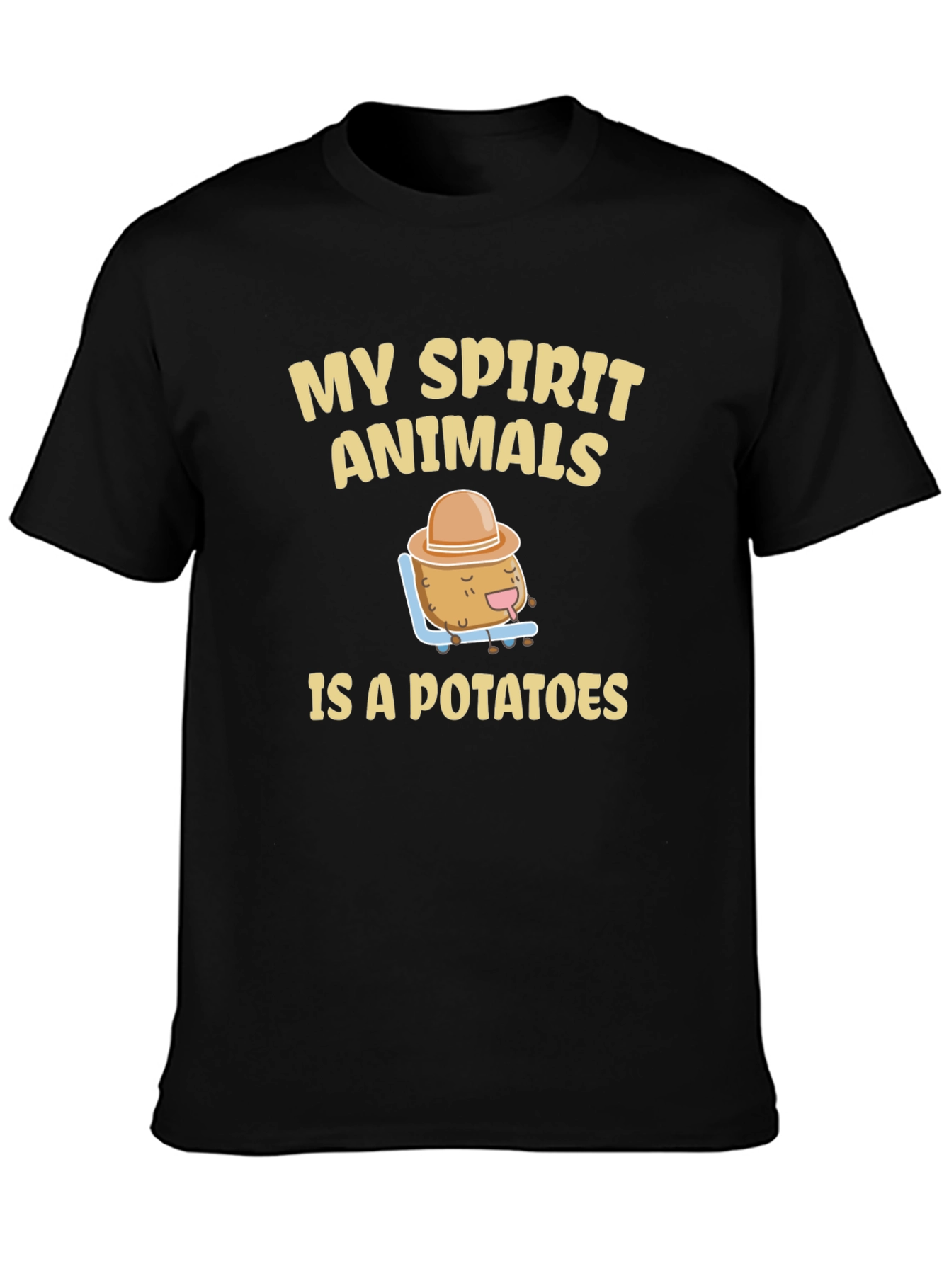My Spirit Animal Potato Graphic T-Shirt