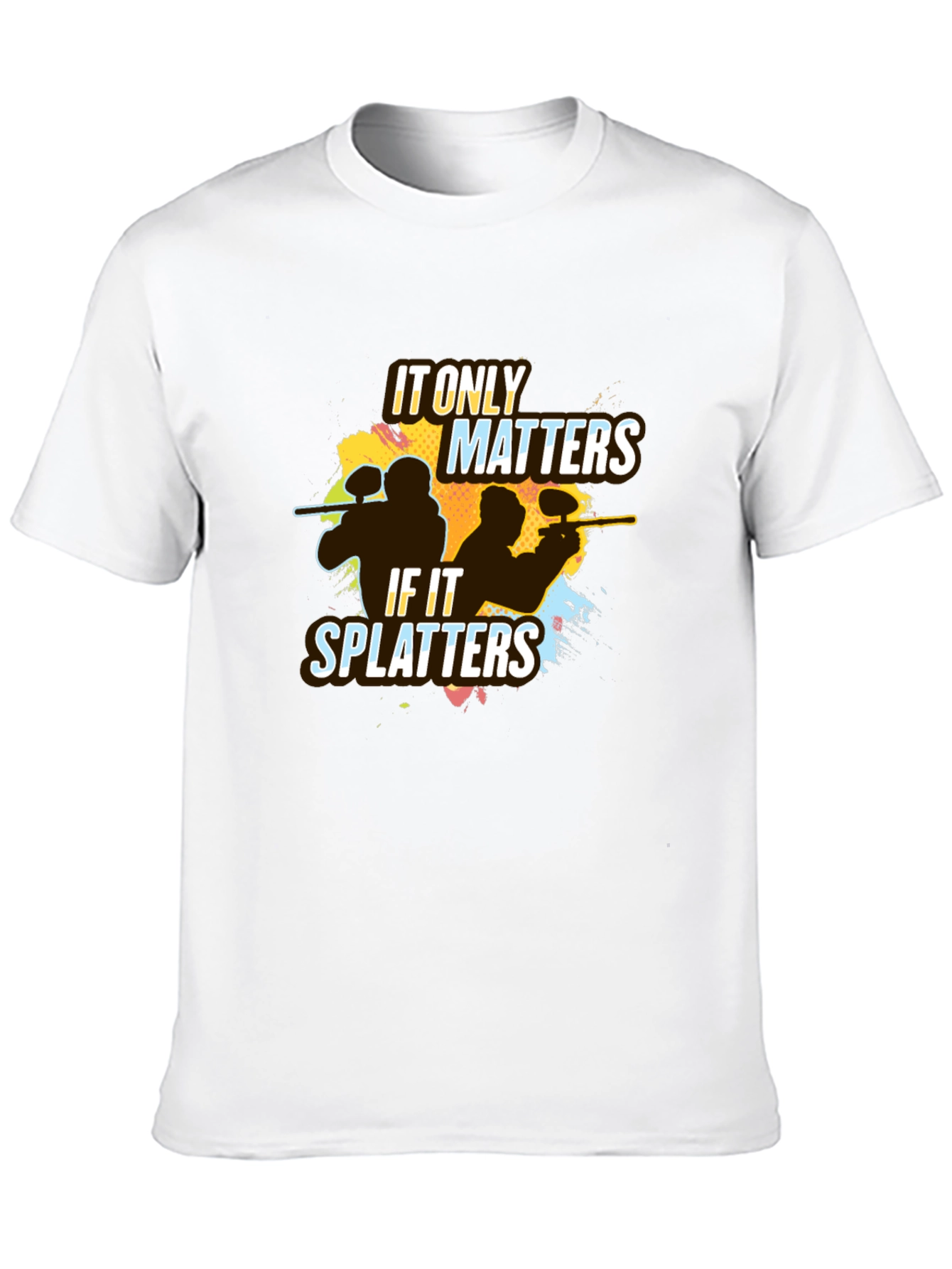 Paintball Matters T-Shirt - Splatter Design