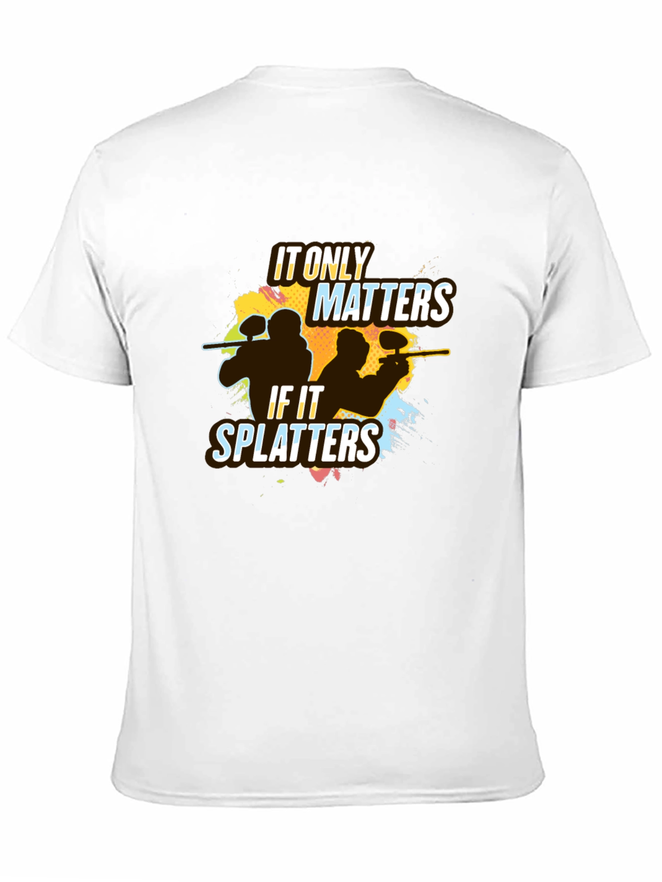 Paintball Matters T-Shirt - Splatter Design